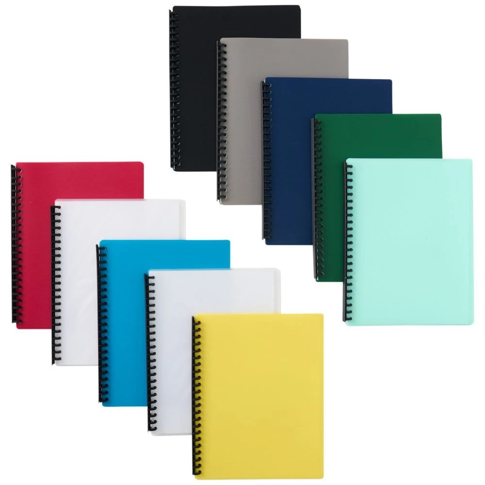 2 J.Burrows Refillable Display Book 20 Pockets Black, 2 of 5
