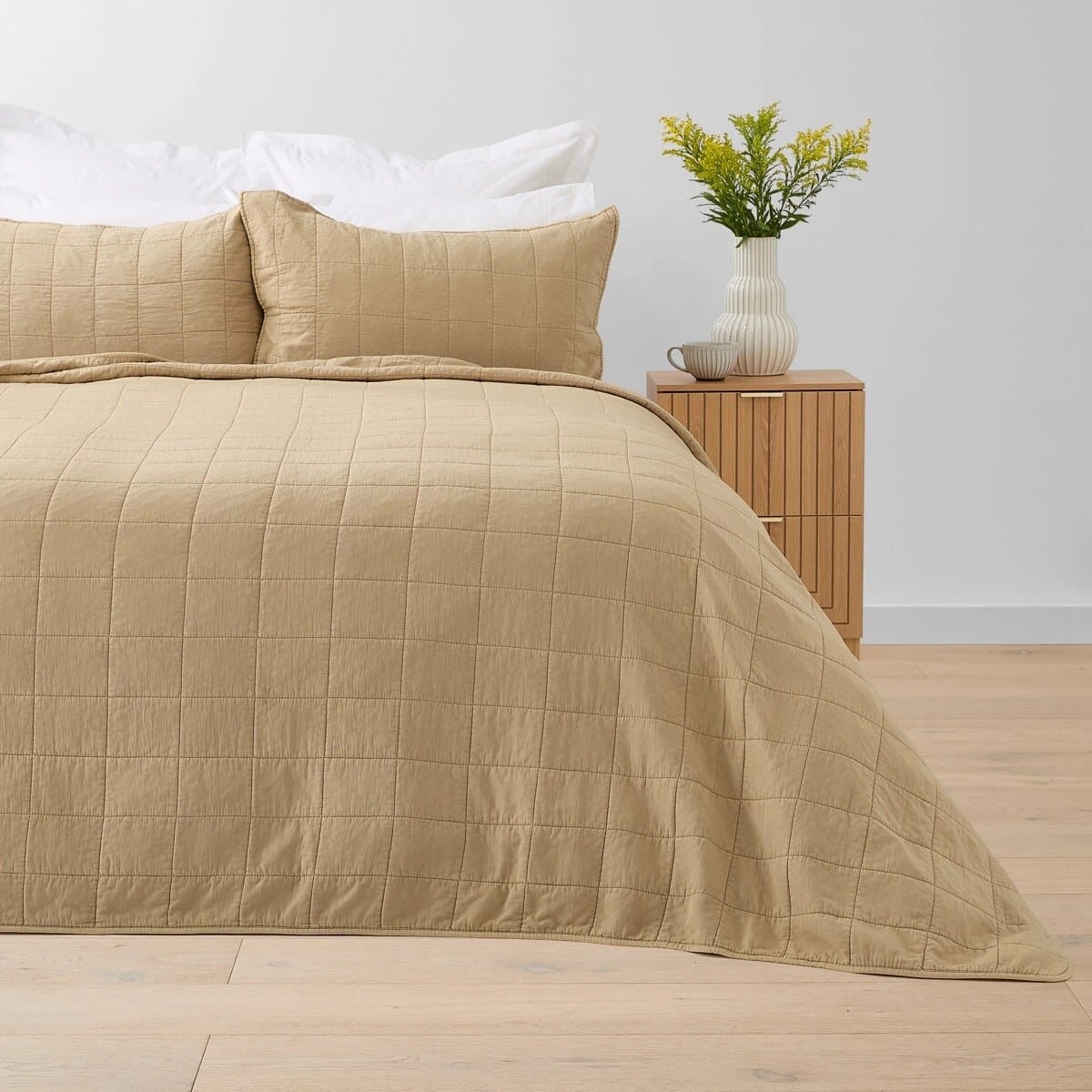 1 Hayden Coverlet Set - Queen/King Bed, Lark, 1 of 7