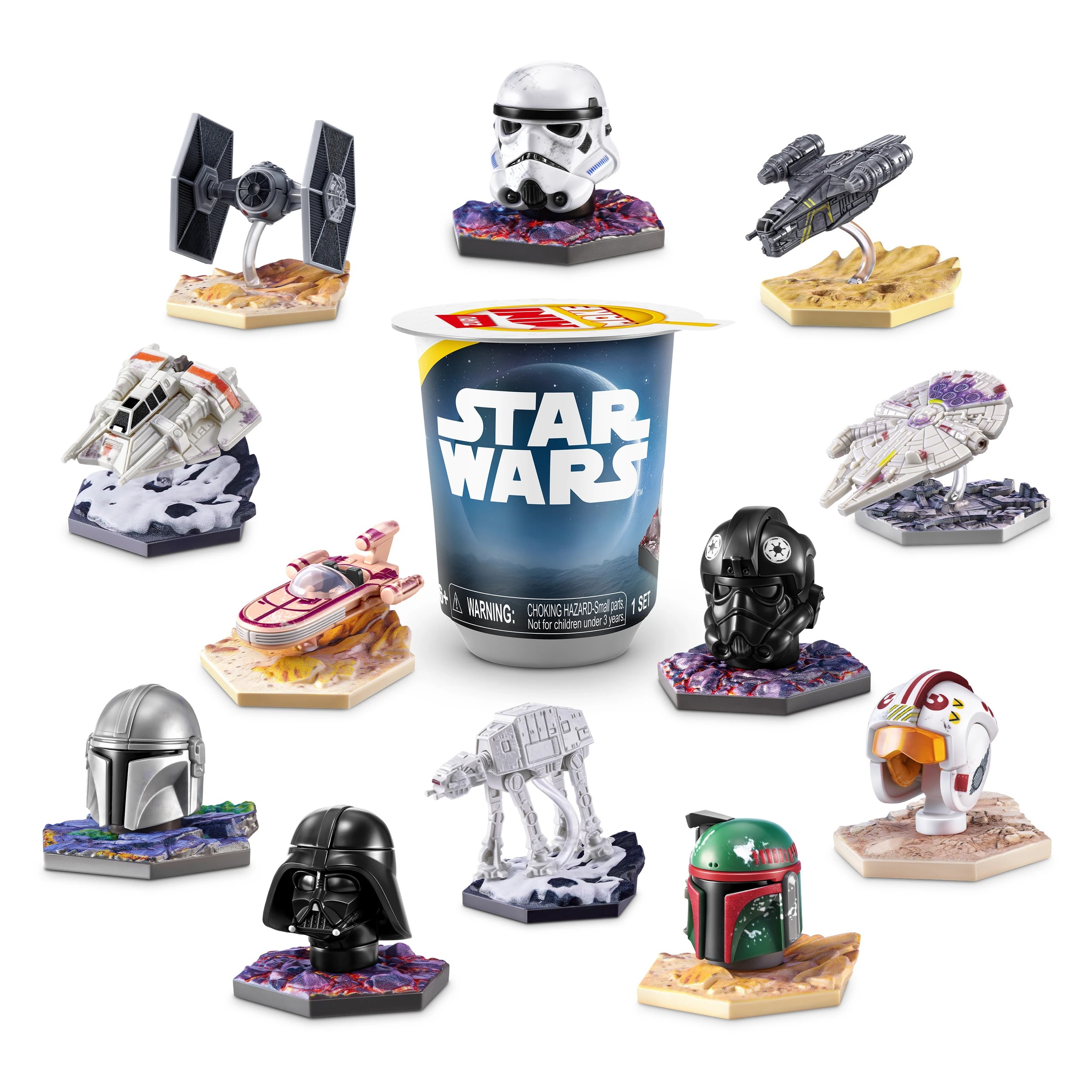 1 Mini Make Star Wars Build & Collect Series Pod by ZURU - Assorted, 1 of 8