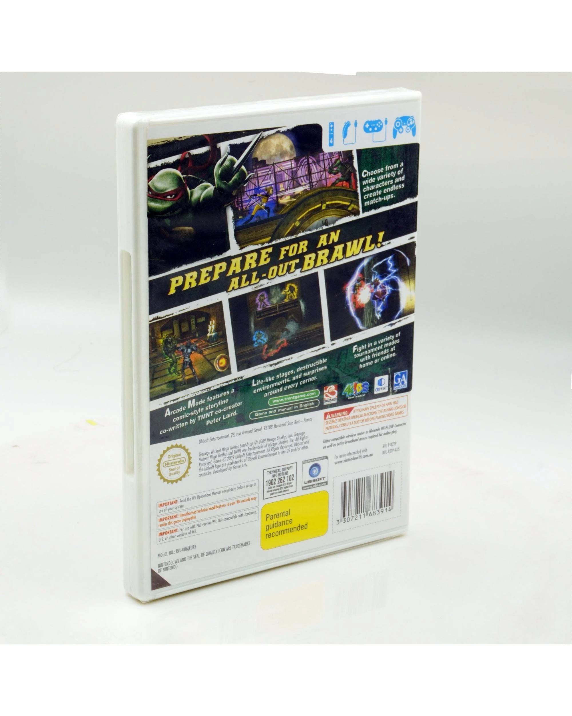 4 Teenage Mutant Ninja Turtles Smash-Up - Wii, 4 of 7