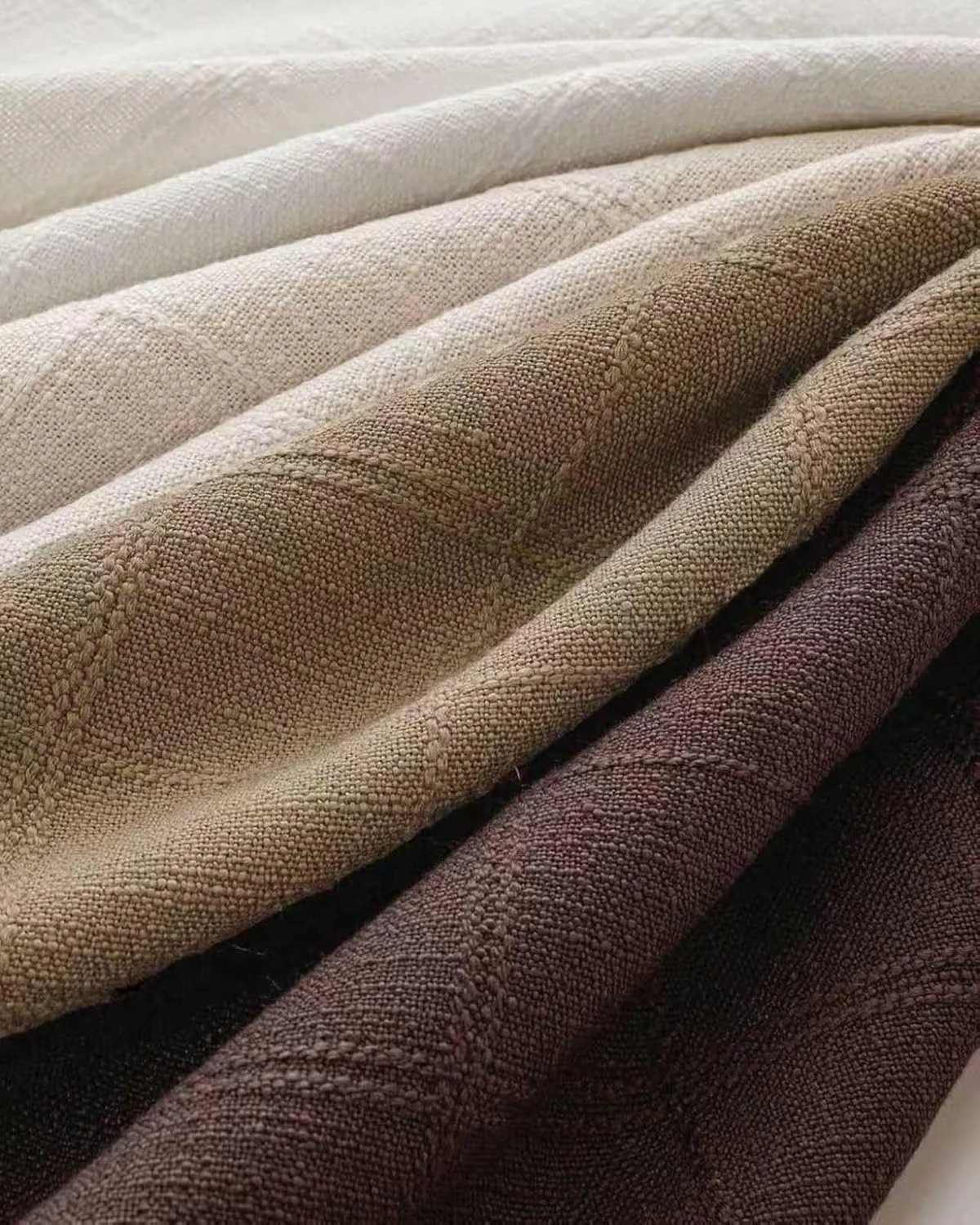 3 Gioia Casa 4-Pack Linen Look Cushion Covers 45cm x 45cm - Earthy Neutrals, 3 of 4