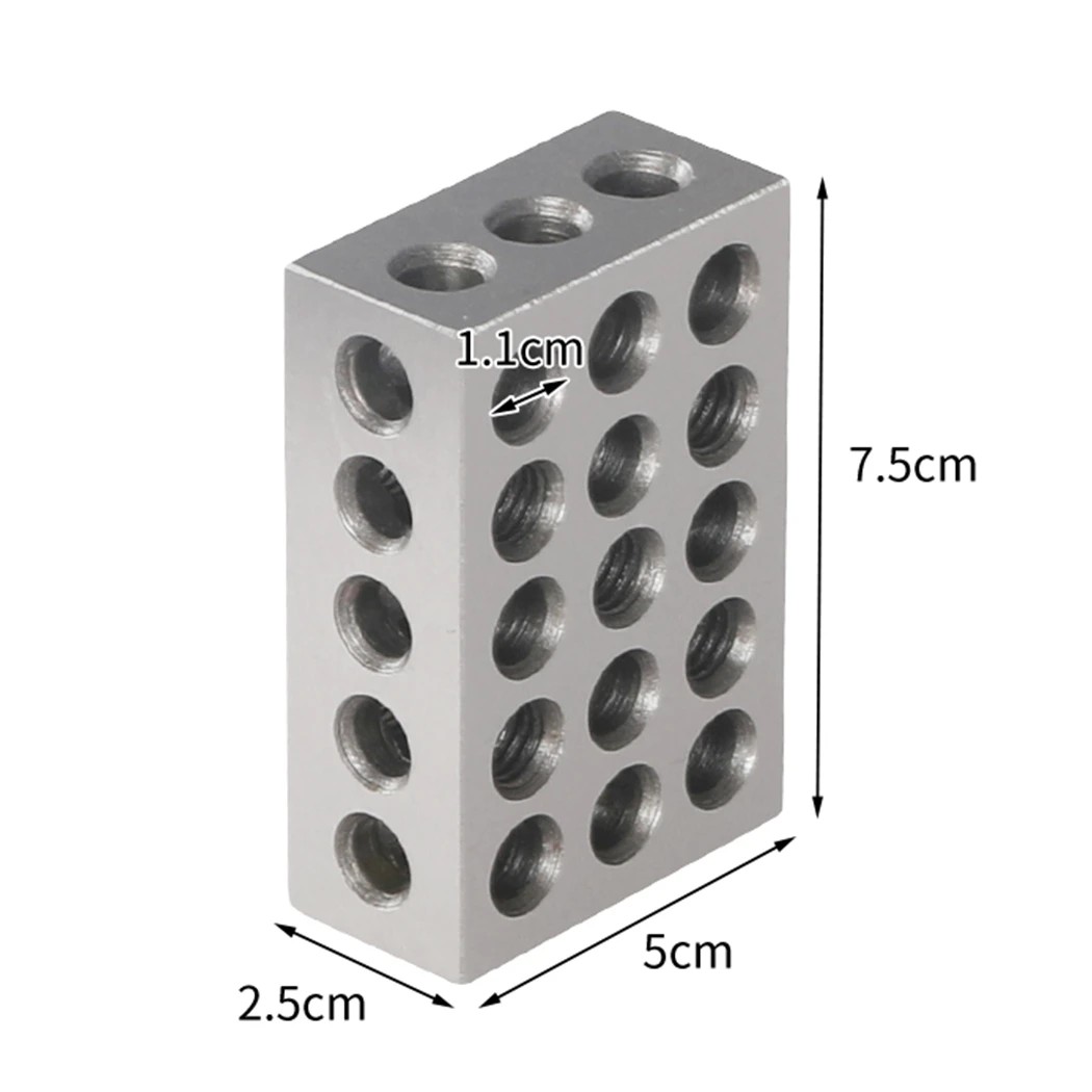3 Traderight 23 Holes Precision Matched 1-2-3 Block Set, 3 of 7