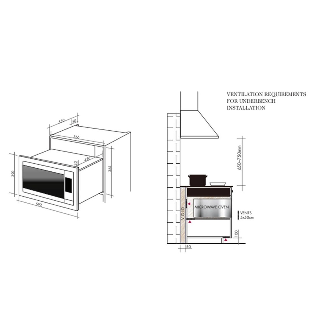 3 Artusi 31L Microwave Oven 900W, 3 of 3