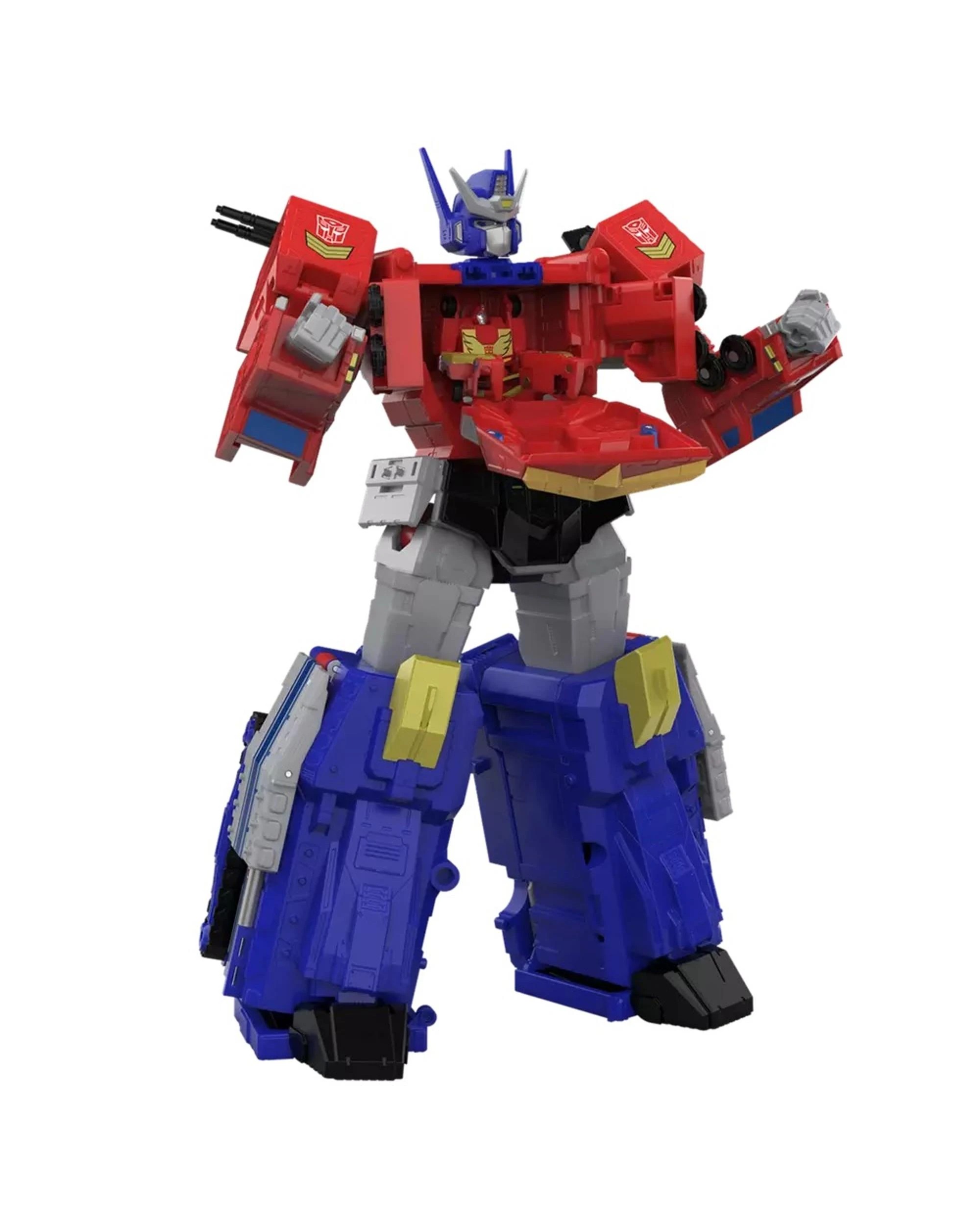 6 Transformers Age of the Primes: Titan Class The Thirteen Star Optimus Prime Figure, 6 of 10