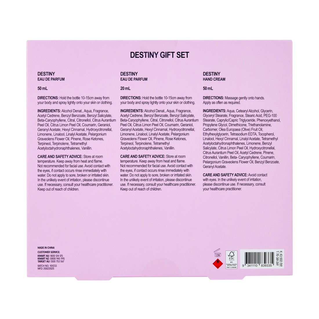 6 OXX Fragrance Destiny Gift Set, 6 of 6