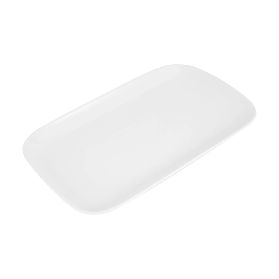 1 White Rectangle Platter, 1 of 5