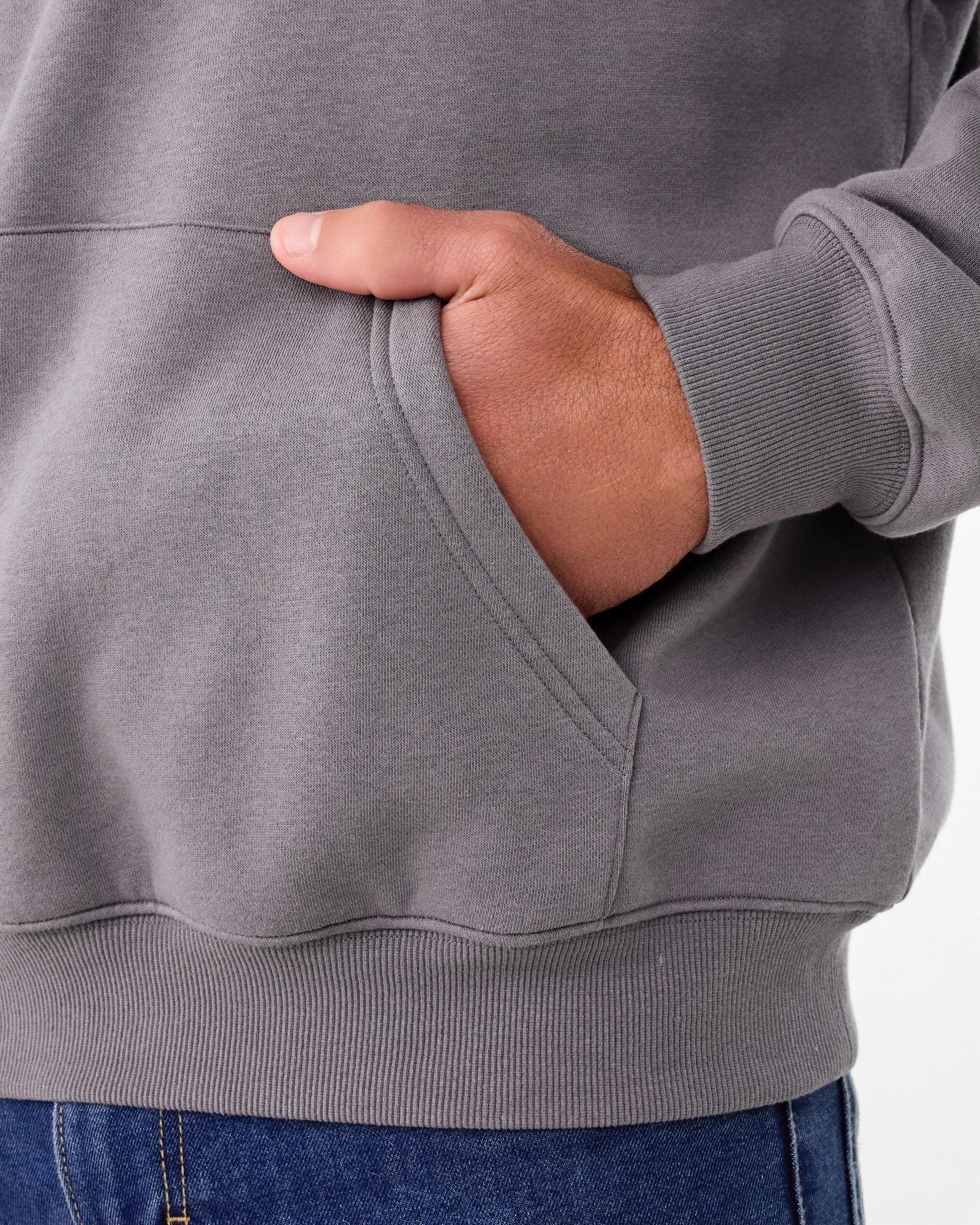 6 Relaxed Core Hoodie Gry Seal, 6 of 6