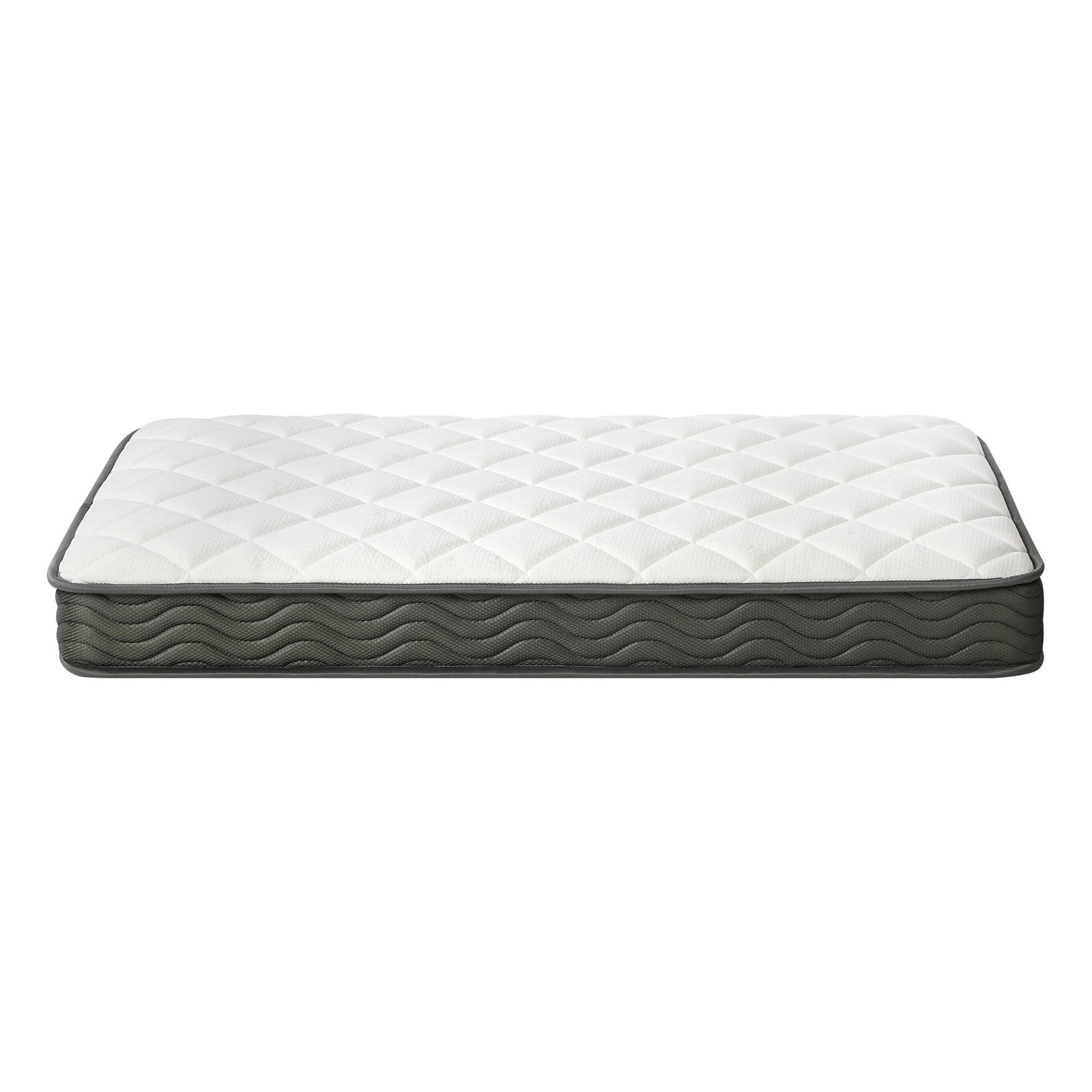7 Bedra Bedding Baby Cot Mattress Bonnell Spring Foam Kids Bed Edge Breathable 13cm - Single Bed - White, 7 of 7