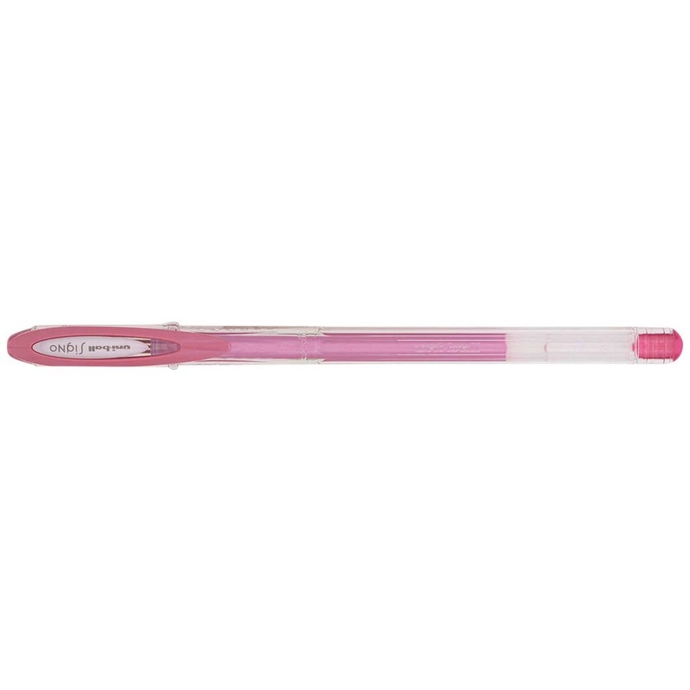 1 Uni-Ball Signo Noble Metallic Gel Pen 0.8mm Pink, 1 of 1