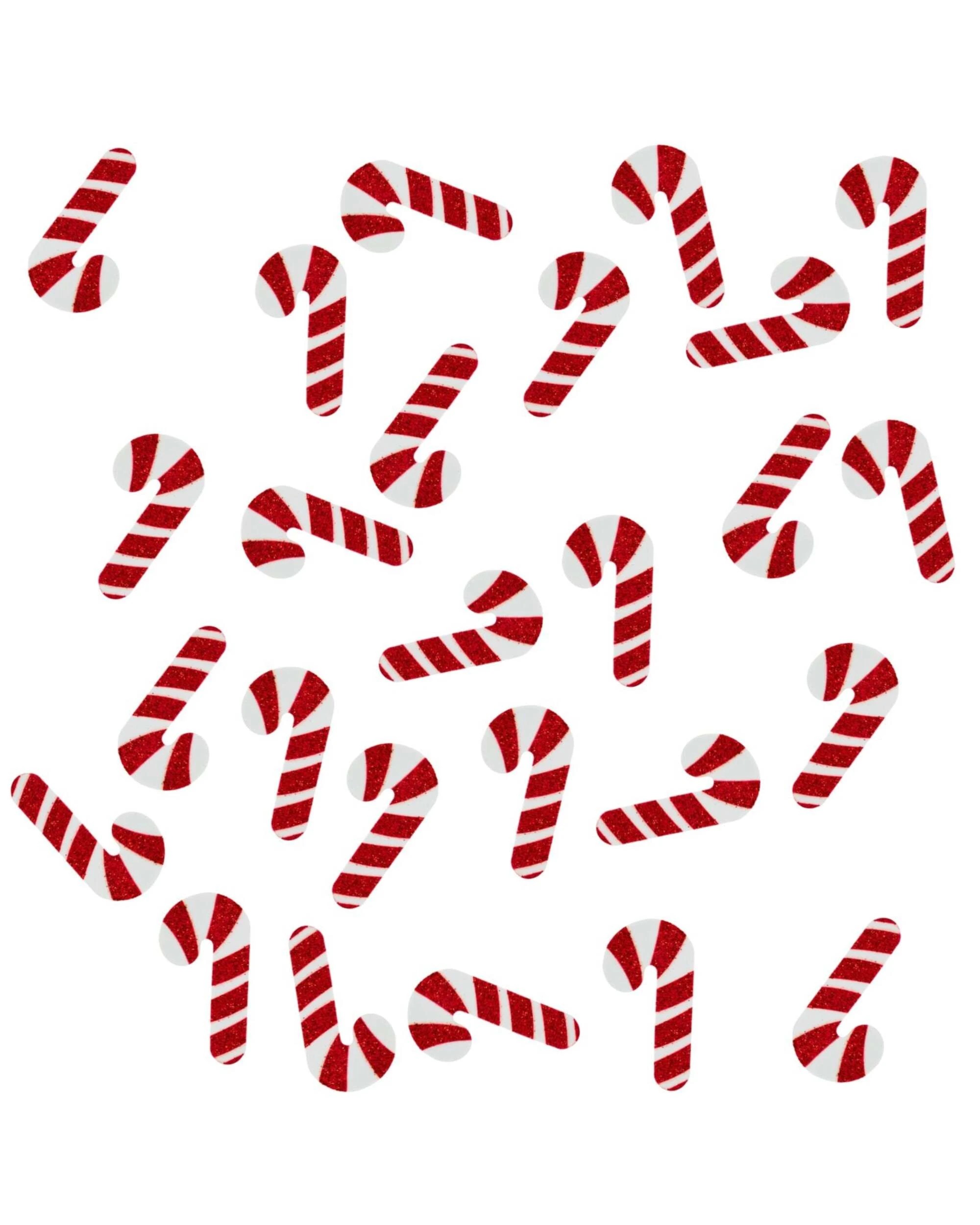 1 Artwrap Candy Cane Stickers Pack of 24 - Red, 1 of 4