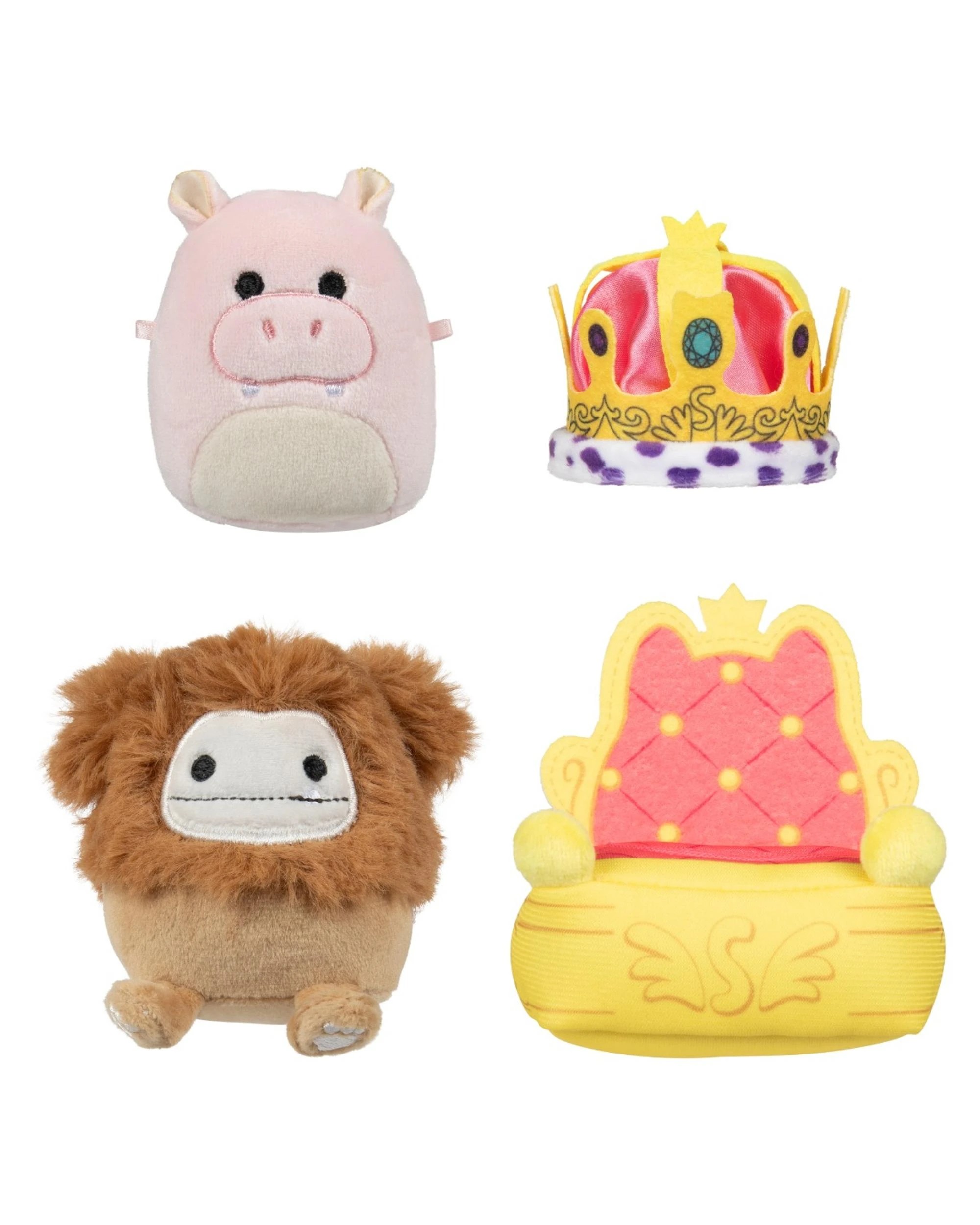 3 Squishmallows Micromallows 2.5 inch Plush Accessory Set Parade Float, 3 of 4