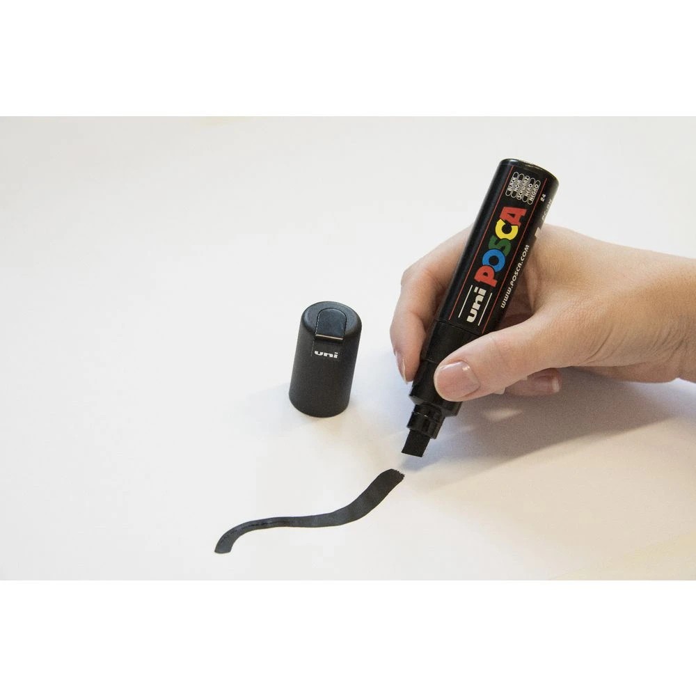 3 POSCA PC 8K Paint Marker White, 3 of 8