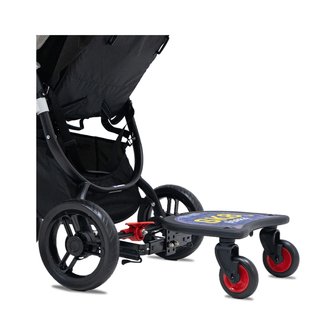 3 Vee Bee Sk8 Board Universal Stroller Ride-on Stand Toddler Accessory 15 Months Plus
 - Black, 3 of 7