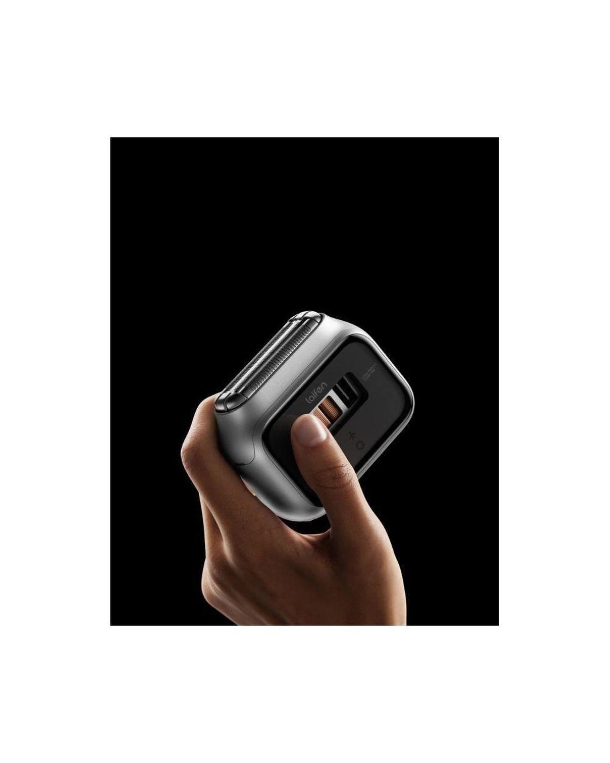 3 Laifen P3 Pro 3 Blade Electric Shaver Dual Motors Dome Foil 100min Battery Blue, 3 of 3