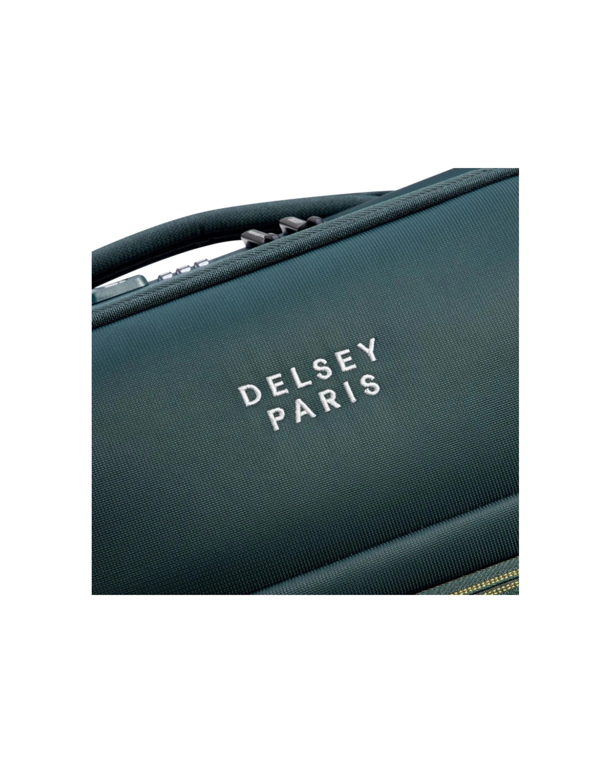 7 Delsey Brochant 3 Small 55 cm Expandable Travel Carry-On Suitcase TSA Lock - Green, 7 of 8