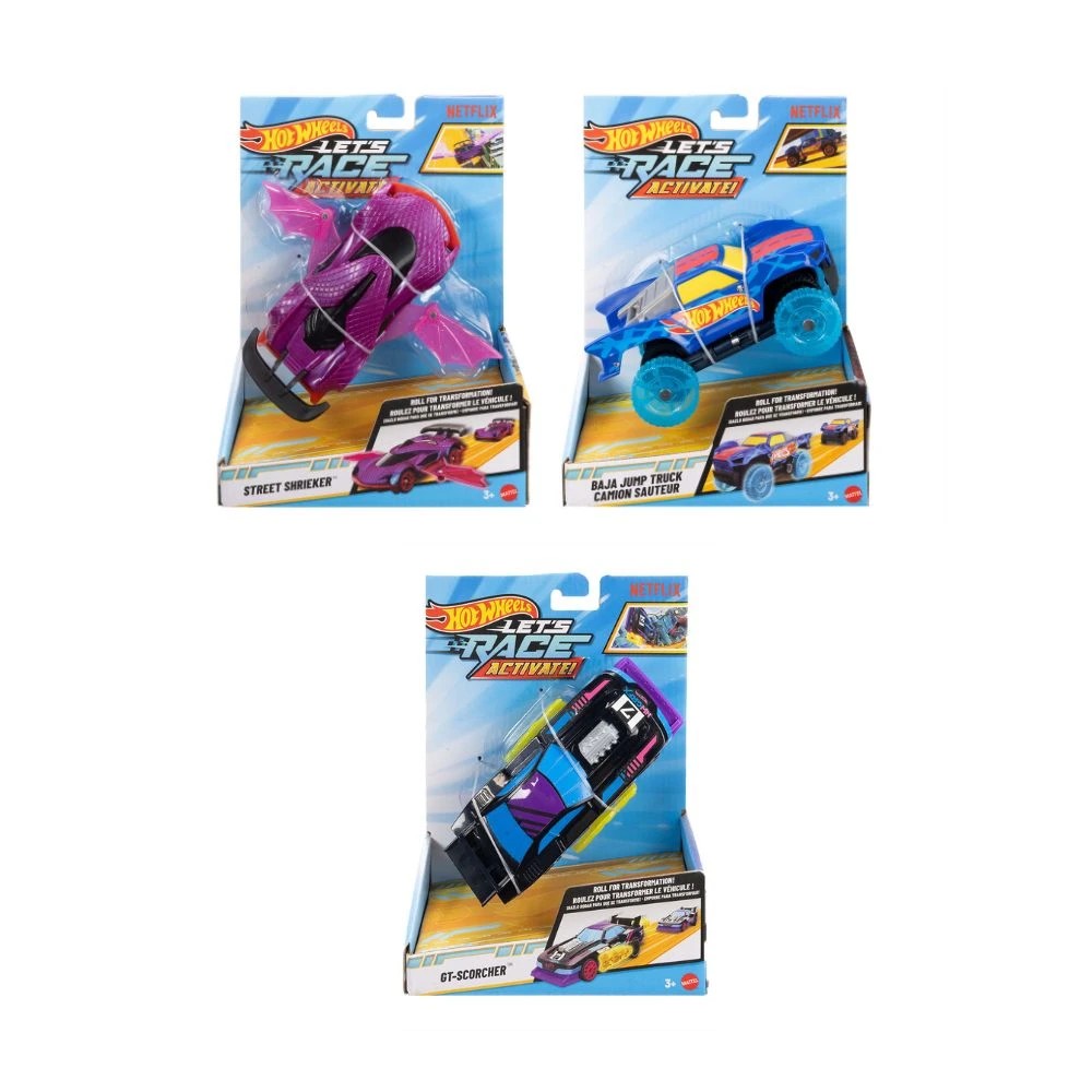 1 Hot Wheels 'Let's Race' Activate! Vehicle - Assorted, 1 of 4