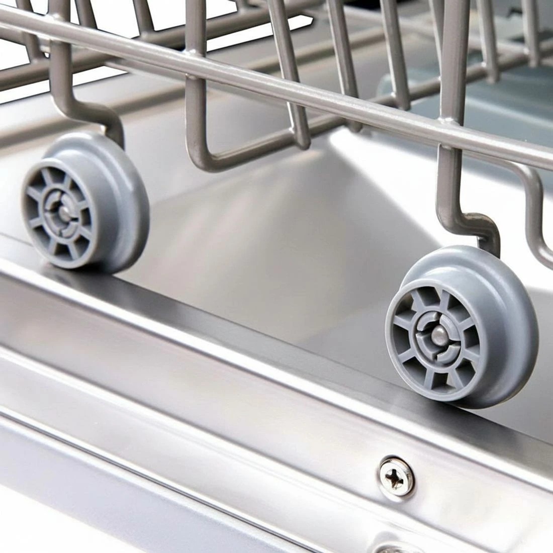8 Devanti 6 Place Settings Benchtop Dishwasher Countertop Compact Quiet Energy Efficient Quick Wash Easy Install - Silver, 8 of 8