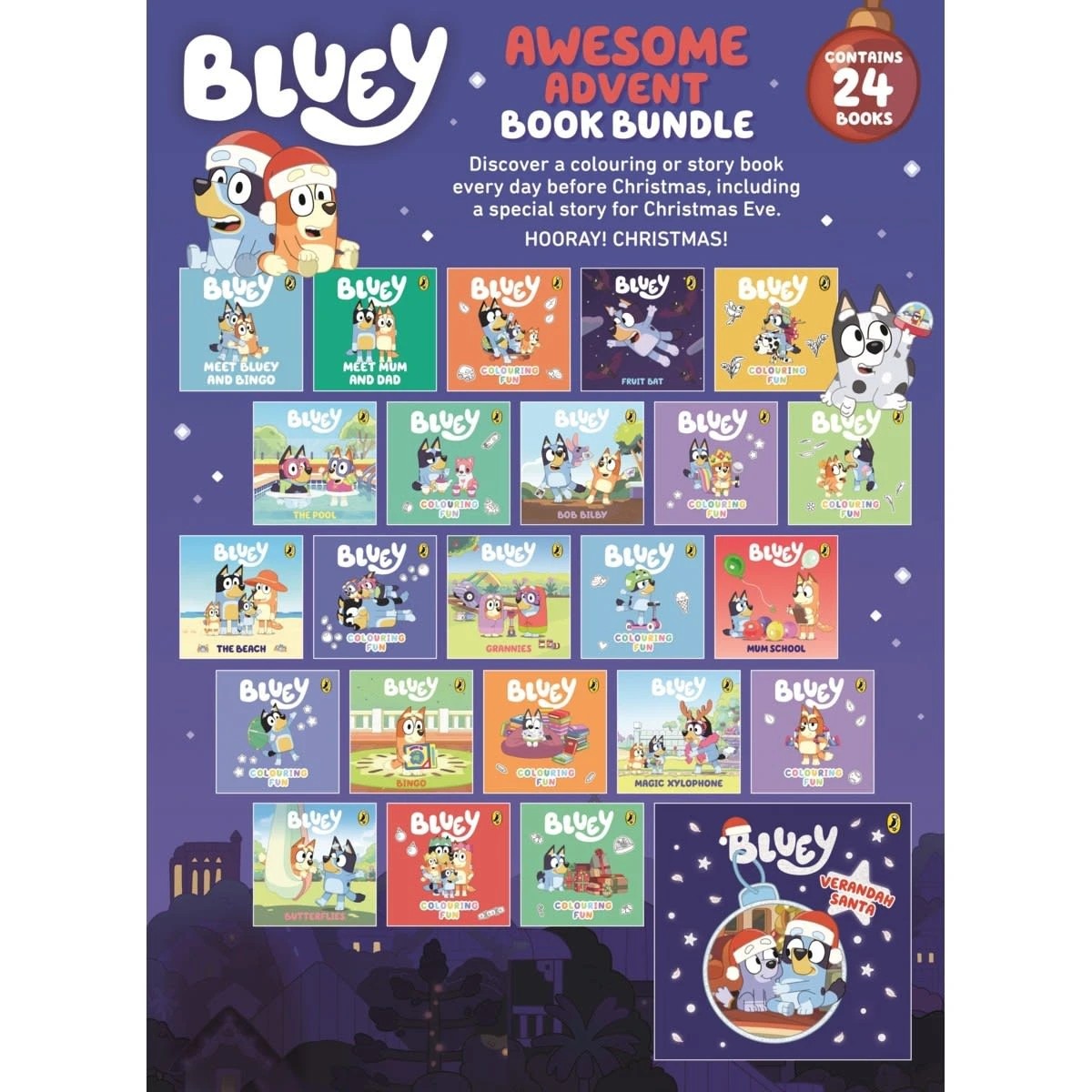 1 Bluey Awesome Advent Book Bundle, 1 of 1
