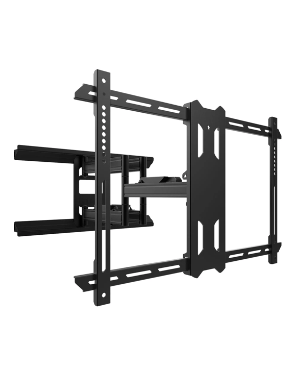 Kanto PDX650 Full Motion TV Wall Mount for 37" - 90" TVs, Black - Black