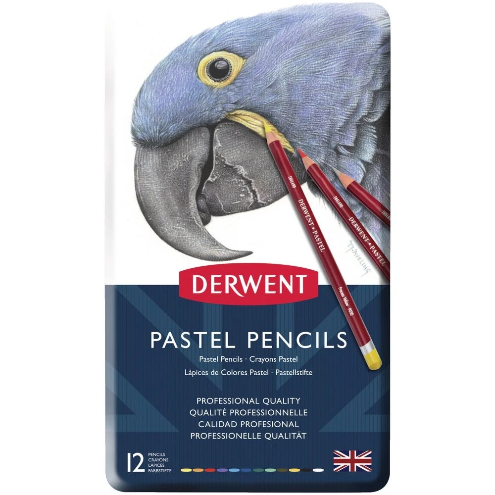2 Derwent Pastel Pencil Set of 12, 2 of 2