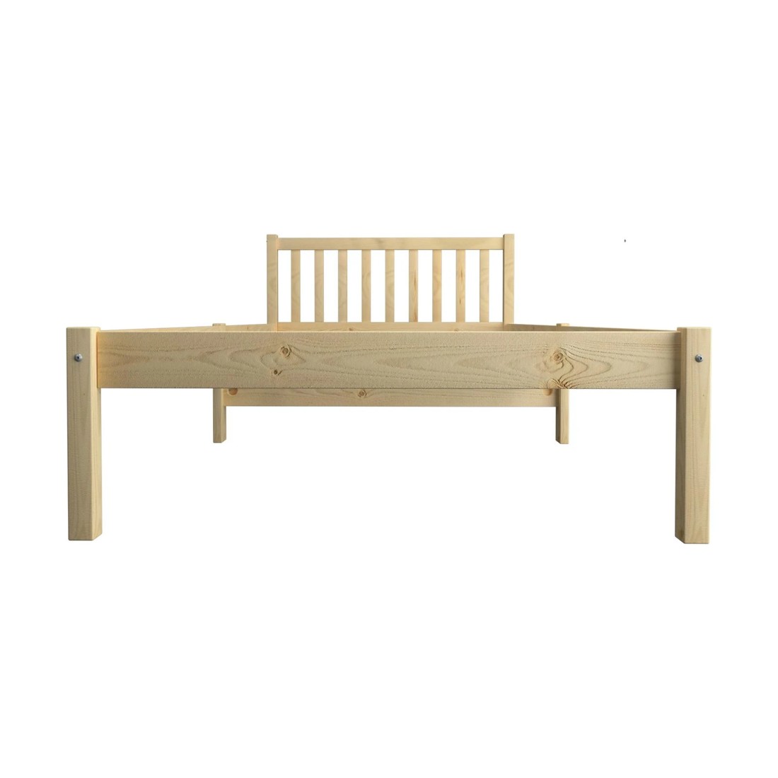 7 Oikiture Bed Frame King Single Size Wood Timber Base Platform Headboard
 - Natural, 7 of 10