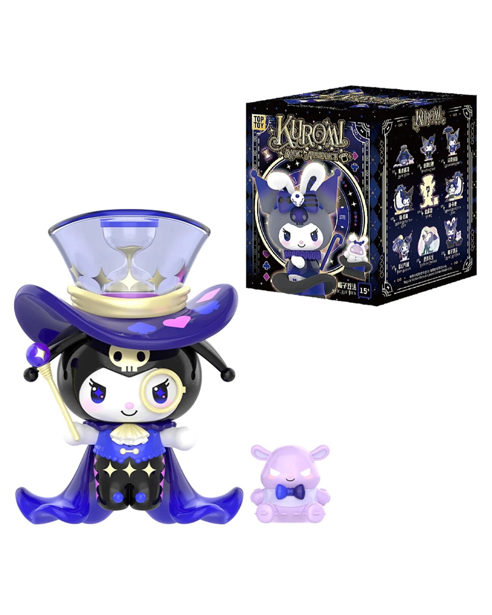 1 Top Toy Sanrio Kuromi Magic Apprentice Series Figure Blind Box, 1 of 10
