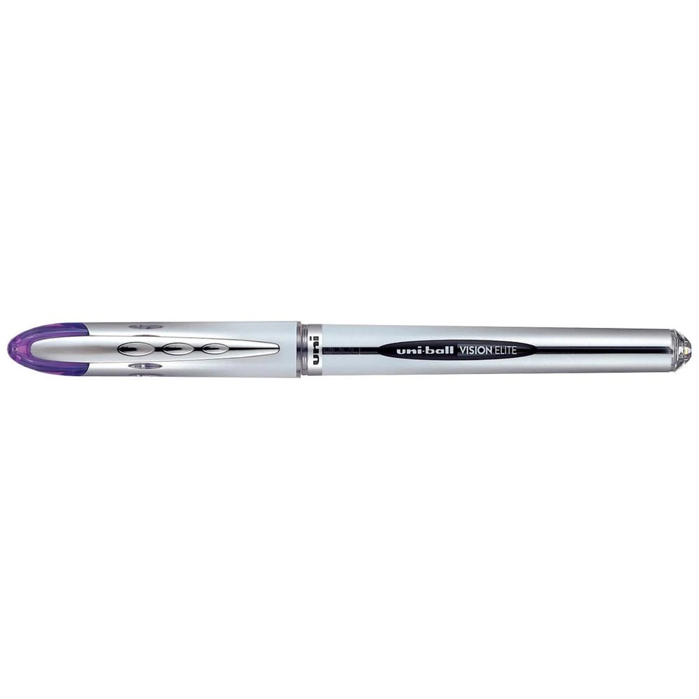 1 Uni-Ball Vision Elite Fine Rollerball Pen Violet, 1 of 1