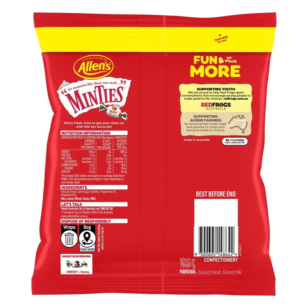 2 16 Piece Allen's Minties 335g, 2 of 2