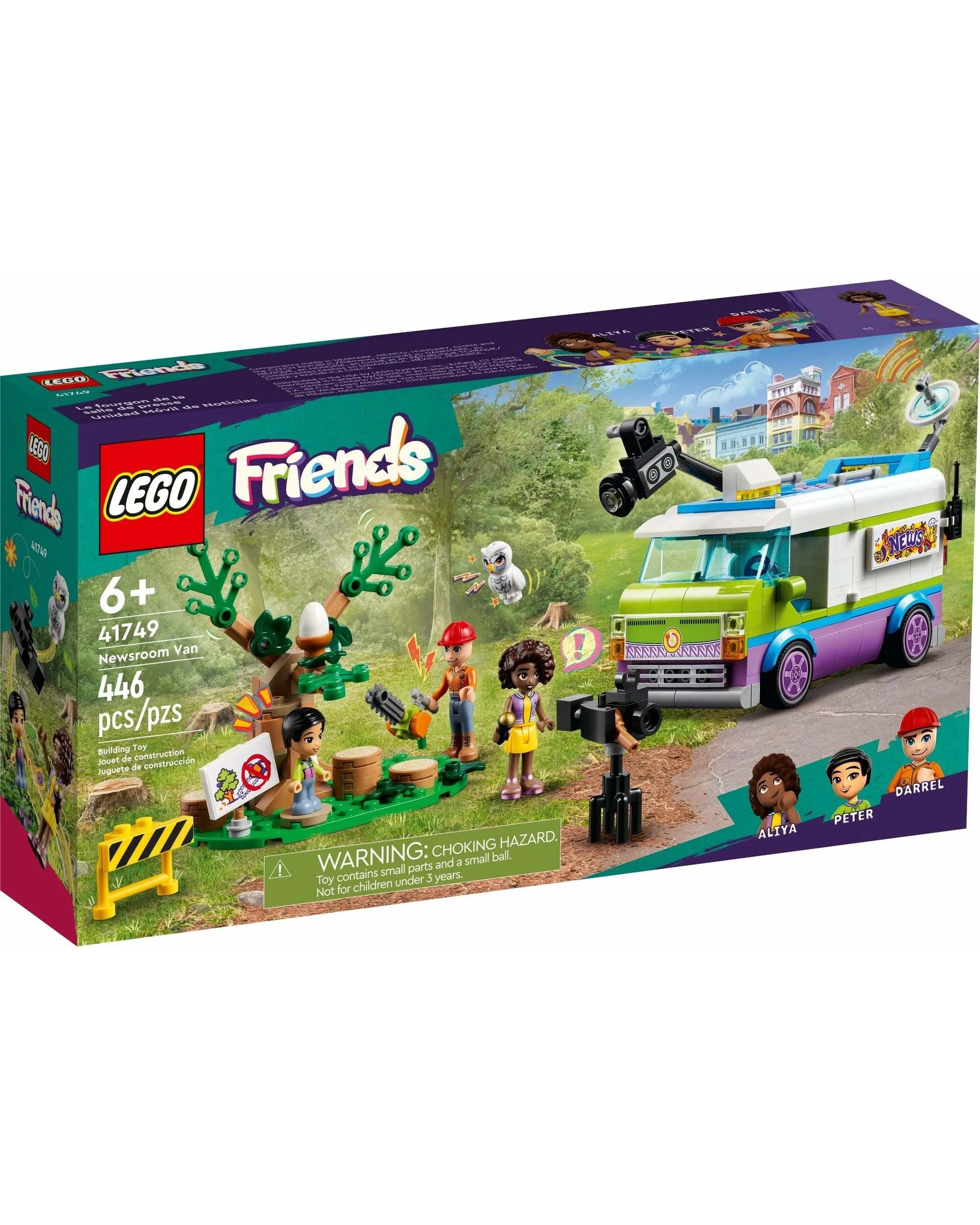 1 LEGO Friends Series 41749 NEWSROOM VAN, 1 of 5