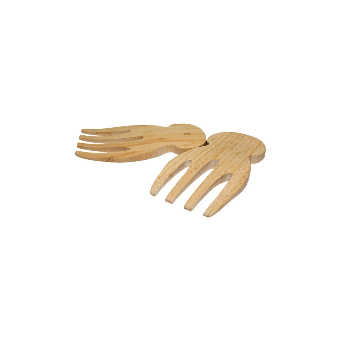 2 Maxwell & Williams Set Of 2 Evergreen Collection Bamboo Salad Hands 18cm
 - Plain, 2 of 3