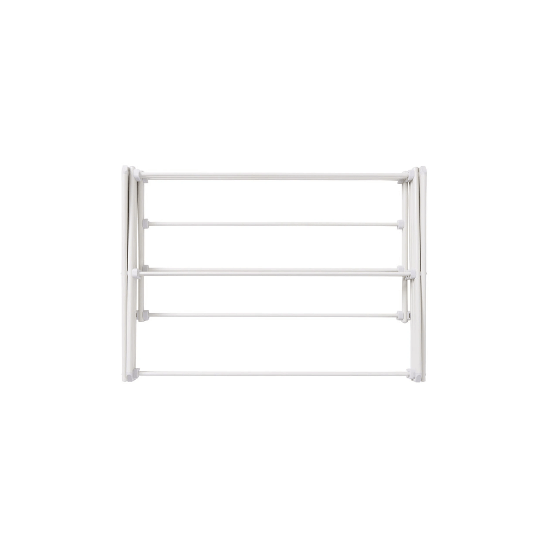 5 Hills 8M Concertina Flat Folded Compact Clothes Airer - Powdercoated Steel
 - plain, 5 of 8