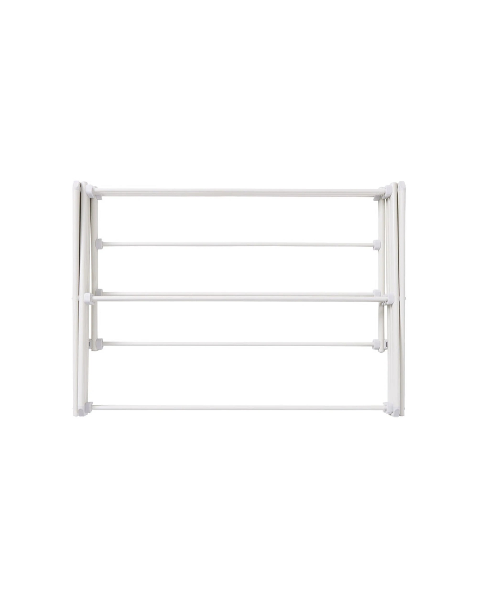 5 Hills 8M Concertina Flat Folded Compact Clothes Airer - Powdercoated Steel
 - plain, 5 of 9