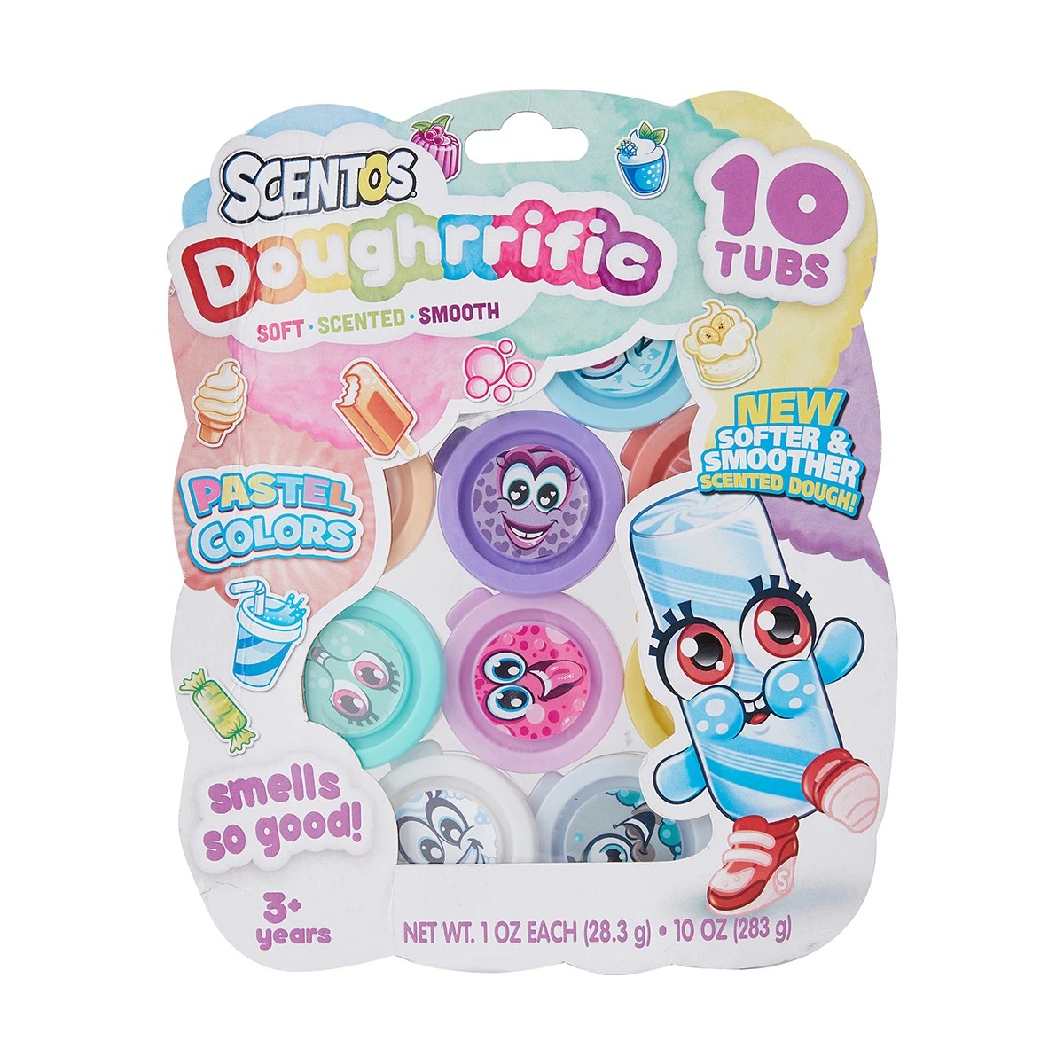 1 10 Pack Scentos Doughrrific Tubs, 1 of 6