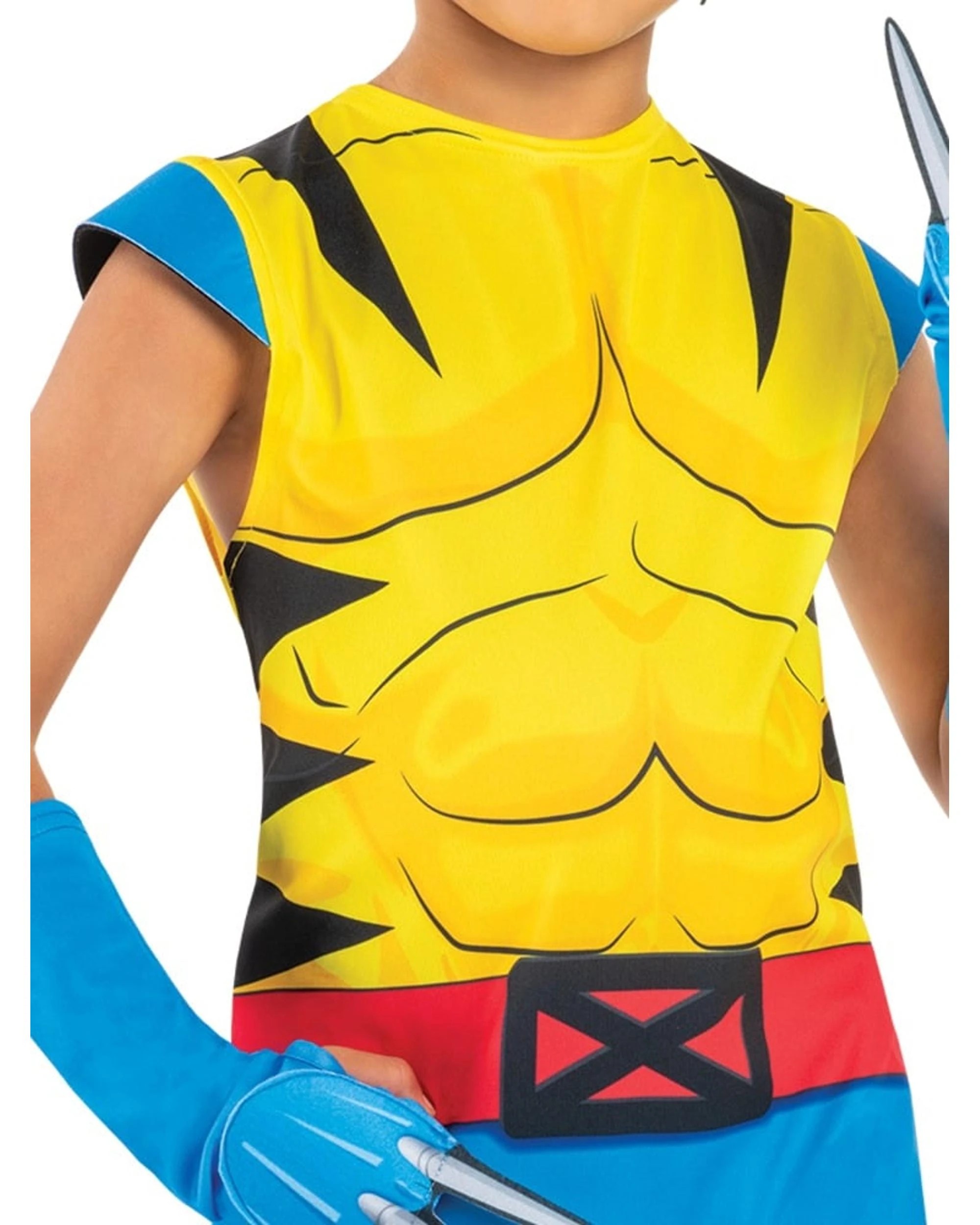 3 Marvel X-Men 97 Wolverine Child Costume Size M 6-8 Years, 3 of 5