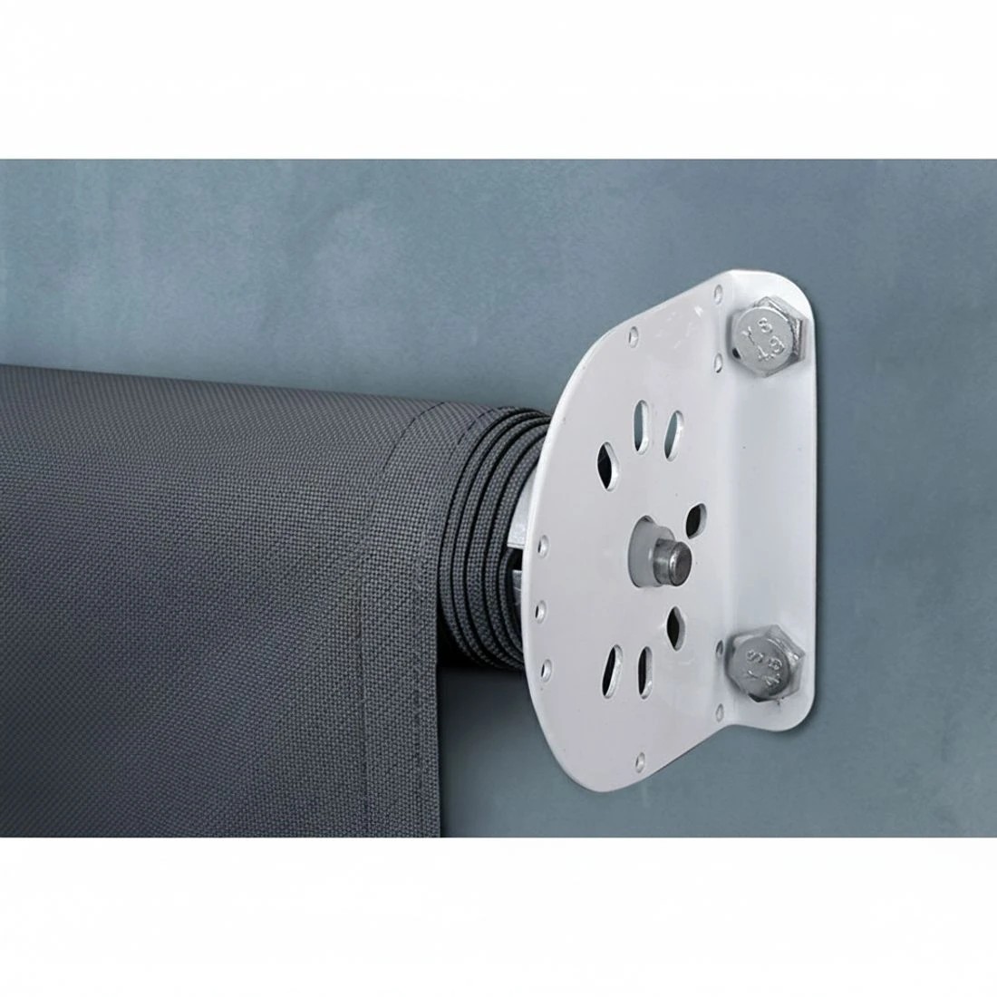 6 Instahut Outdoor Blinds out Roll Down Awning Window Shade 2.1X2.5M - Grey, 6 of 6