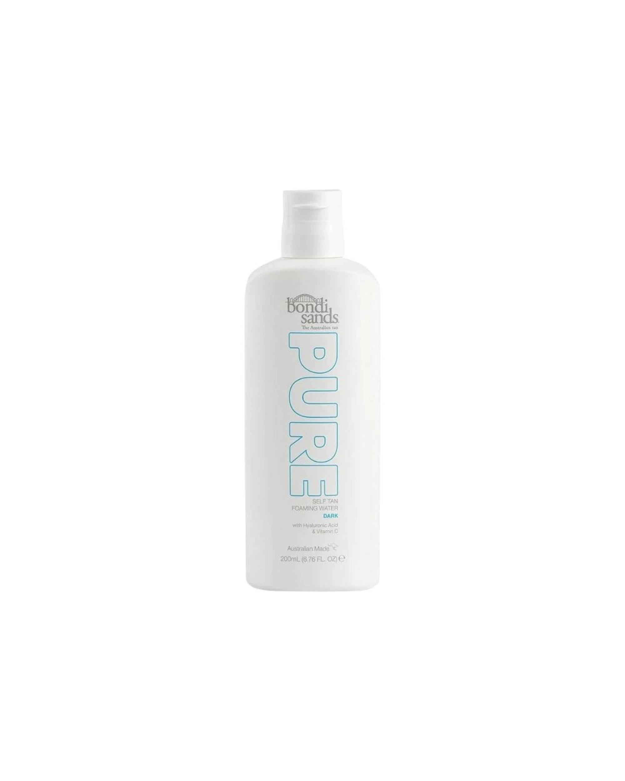1 Bondi Sands Pure Self Tan Foaming Water 200mL - Dark, 1 of 1