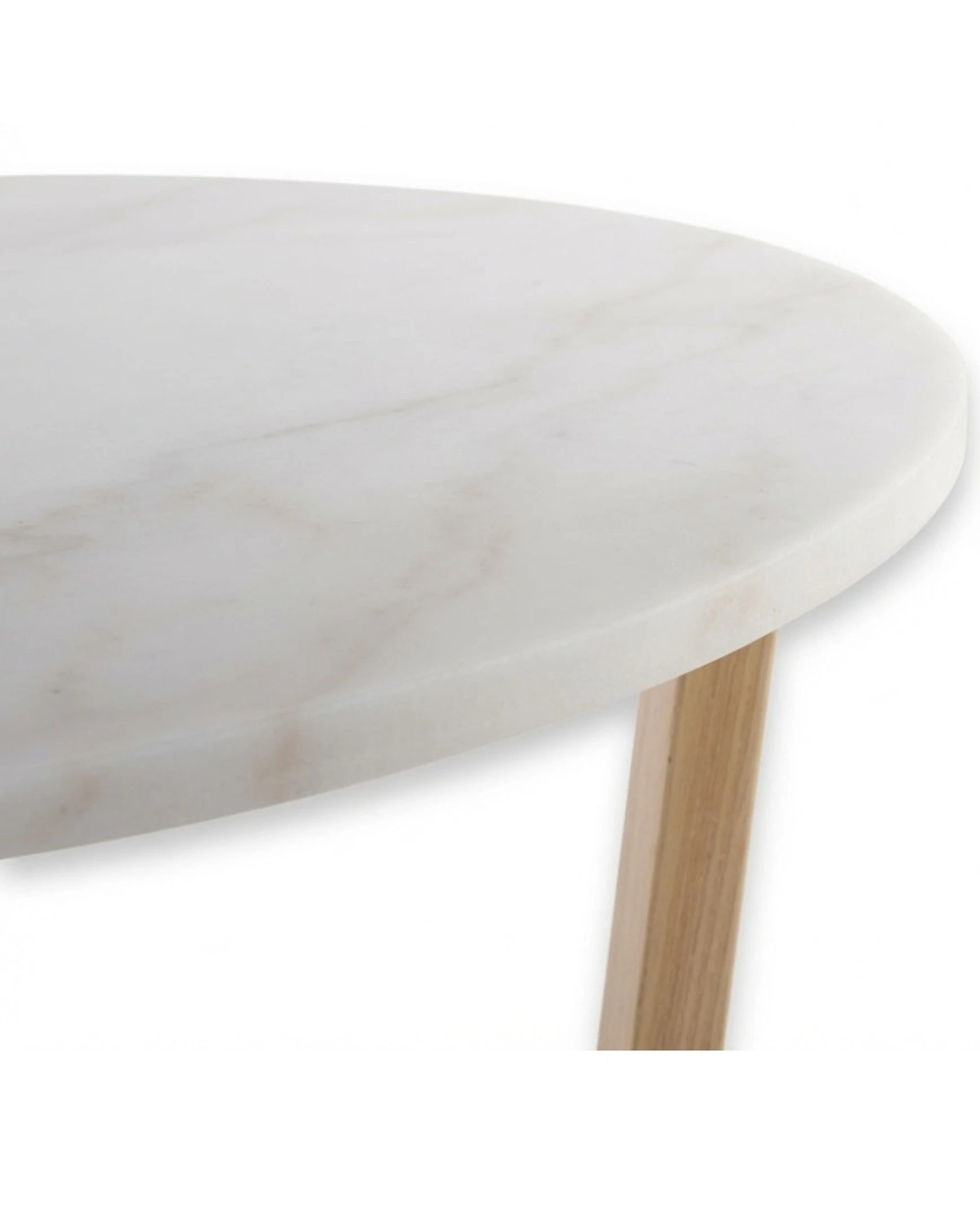 9 Codu Lyra Coffee Table Marble Top 85x85x40cm - White, 9 of 9