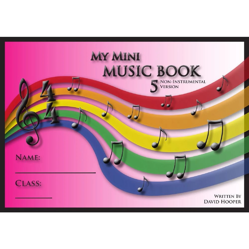 1 My Mini Music Book 5 Non-Instrumental Version, 1 of 5