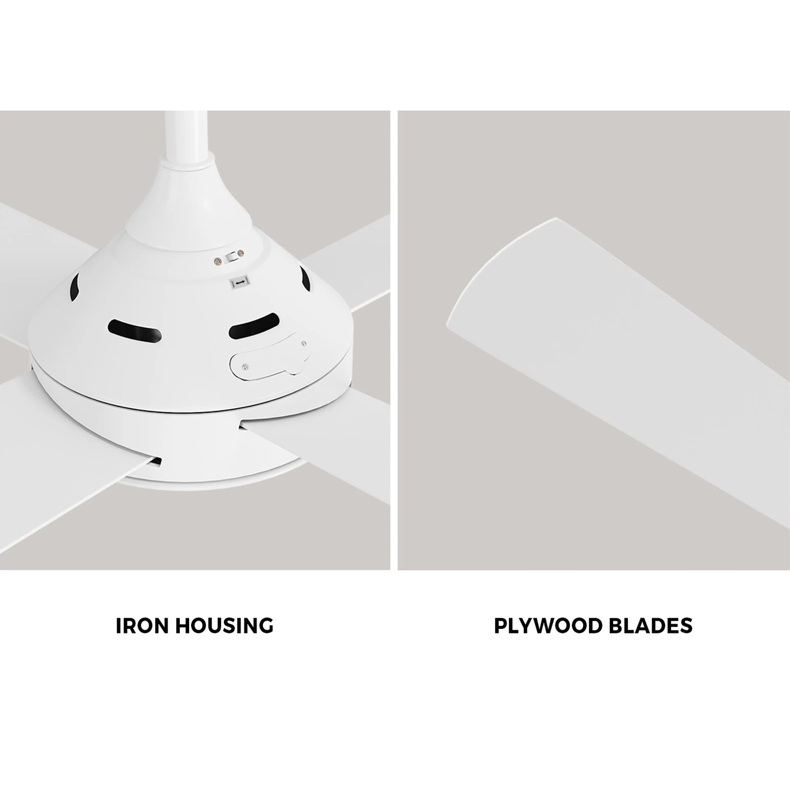 7 Vevare 52" Ceiling Fan AC Motor with Remote Control, 7 of 10