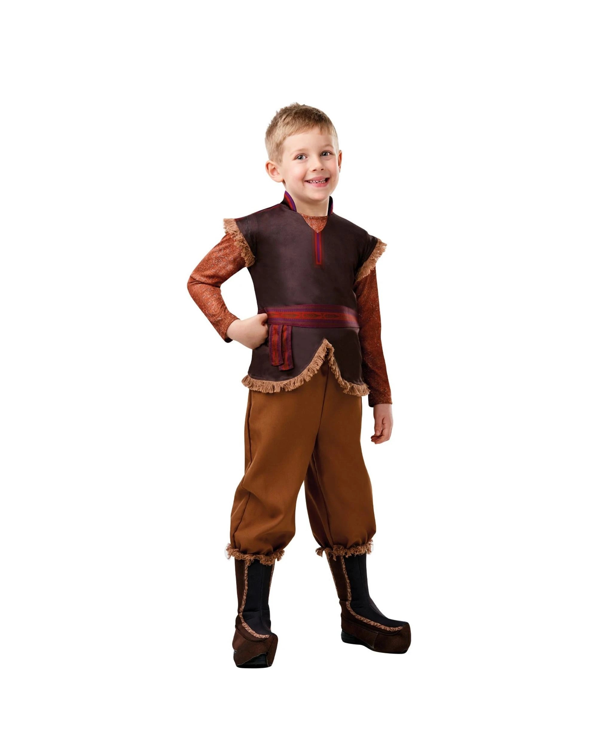 1 Disney Frozen 2 Kristoff Deluxe Child Costume 3-5 Years, 1 of 1
