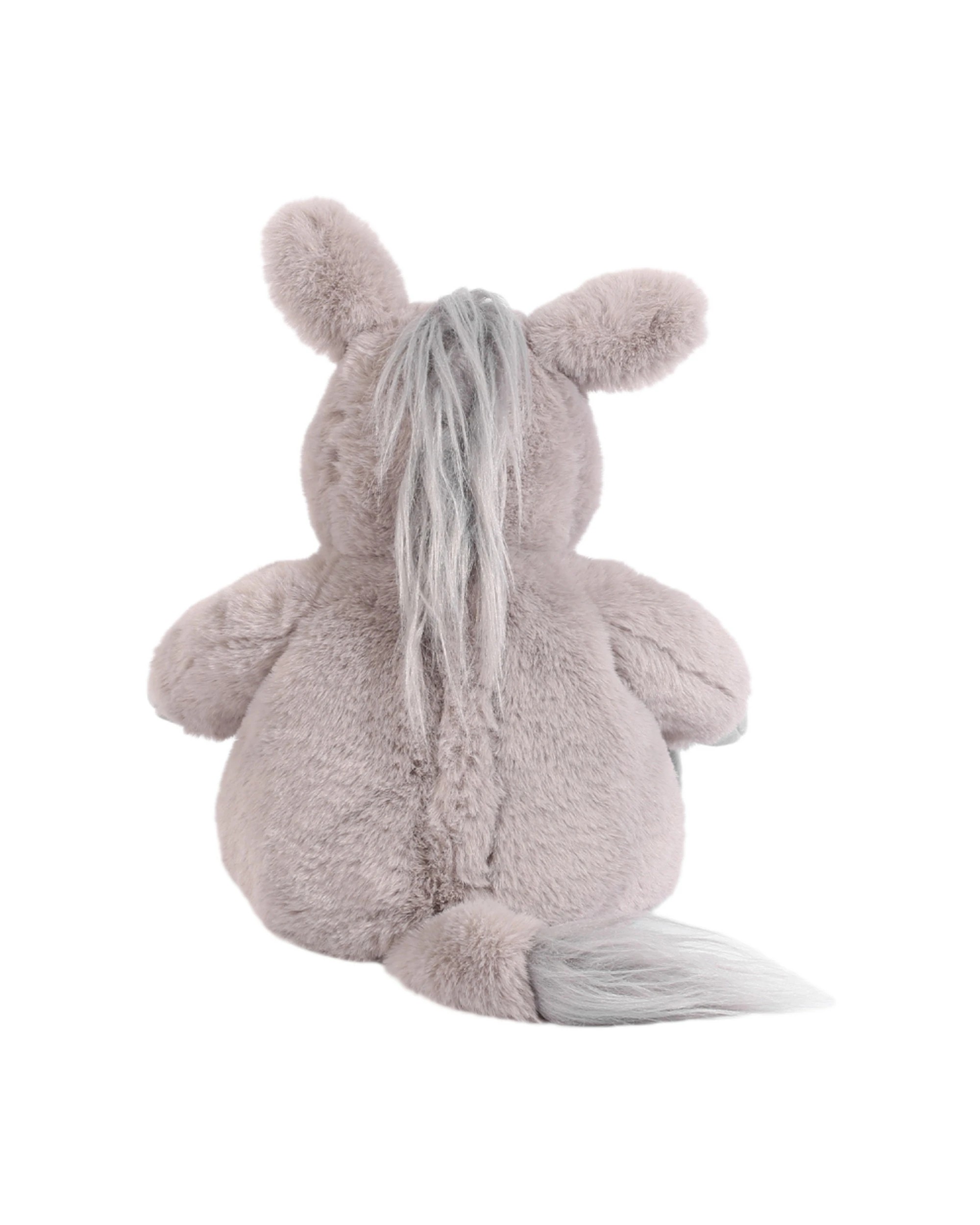 4 Splosh 2pc Toasty Hugs Diego Donkey Soft Plush Baby Toy 35cm - Grey, 4 of 6
