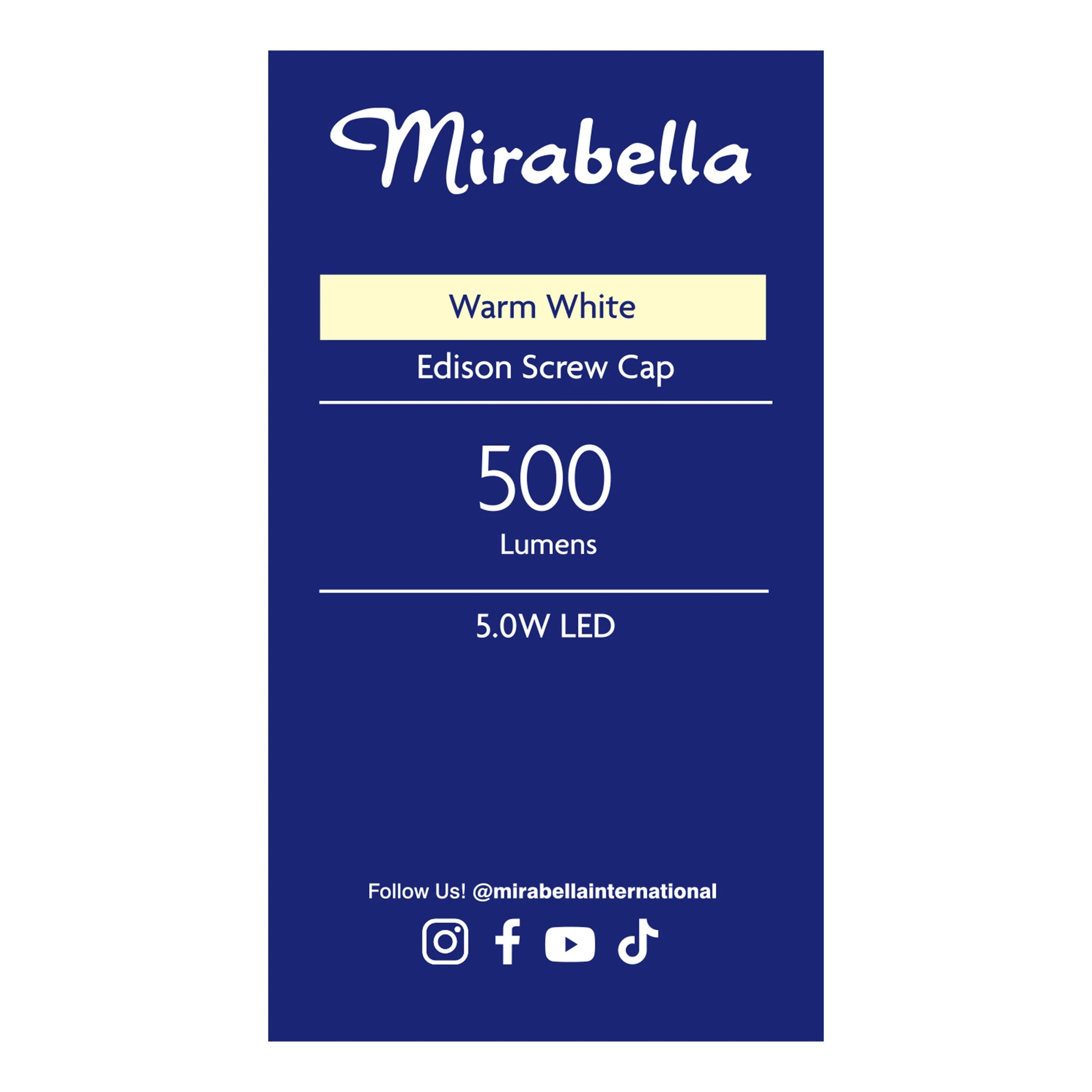 5 Mirabella 5W LED Warm White GLS Everyday Globe, 5 of 6