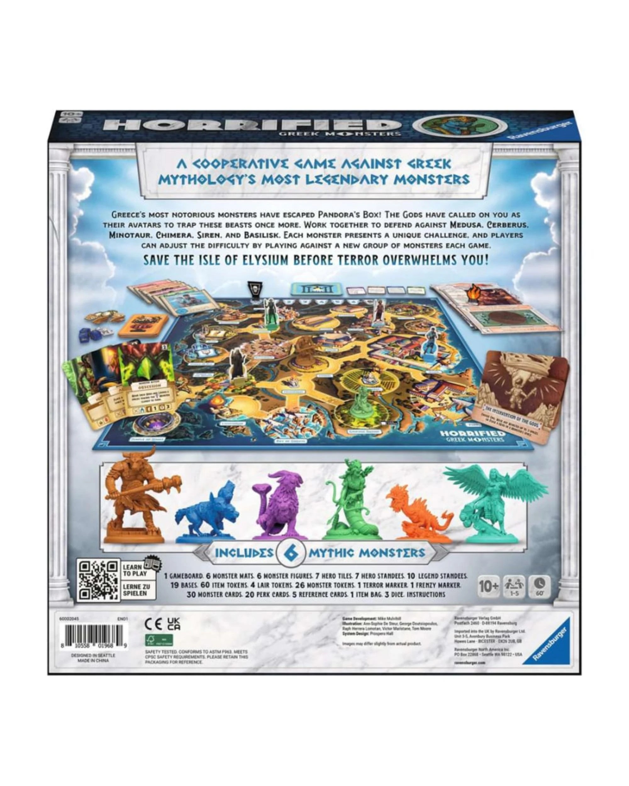 3 Horrified Greek Monsters Board Game, 3 of 3