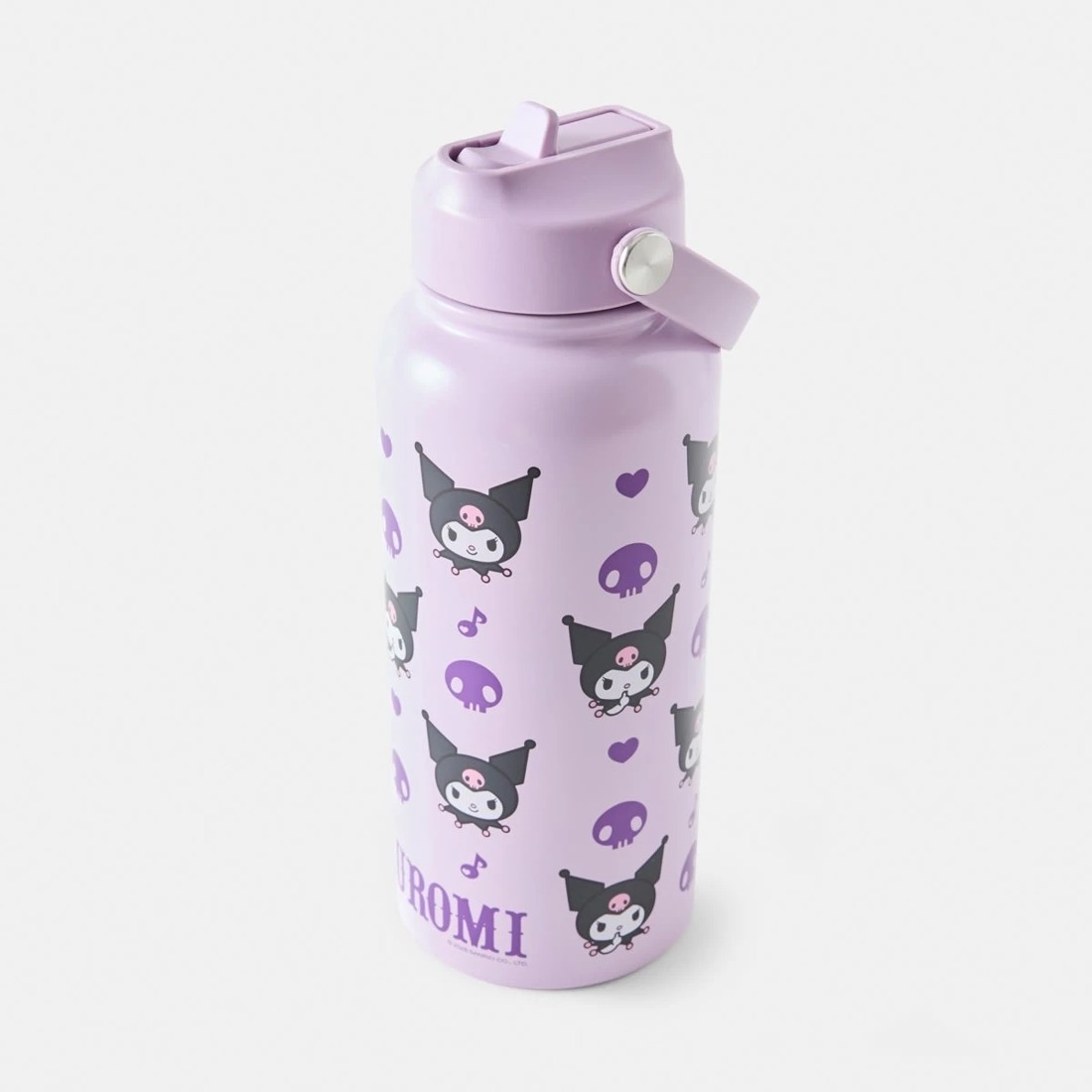 3 946ml Kuromi Cylinder Drink Bottle, 3 of 5