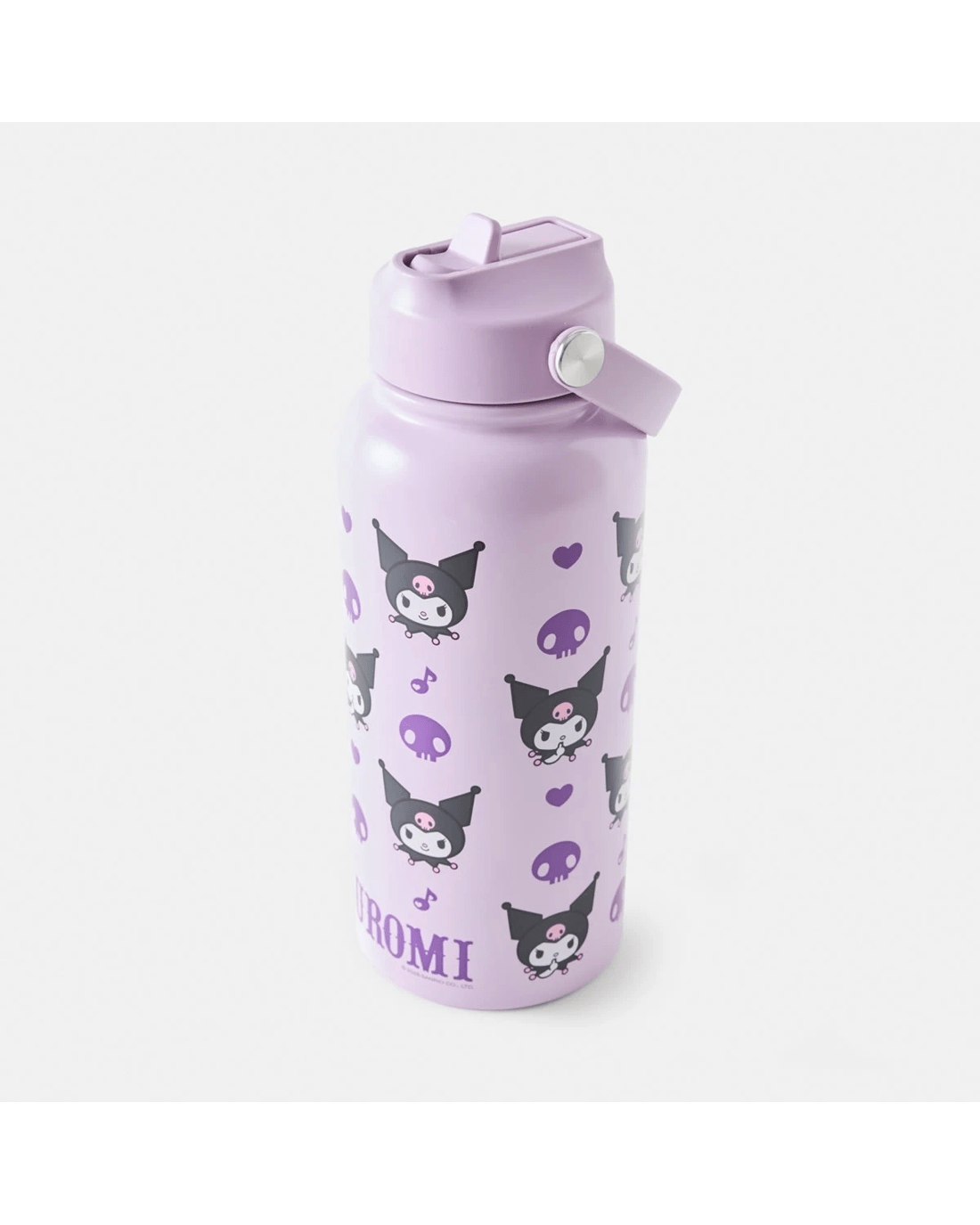 3 946ml Kuromi Cylinder Drink Bottle, 3 of 5