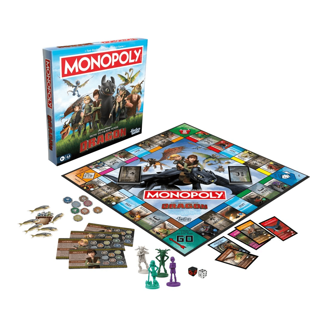 4 Monopoly - How to Train Your Dragon Edition Board Game, 4 of 5
