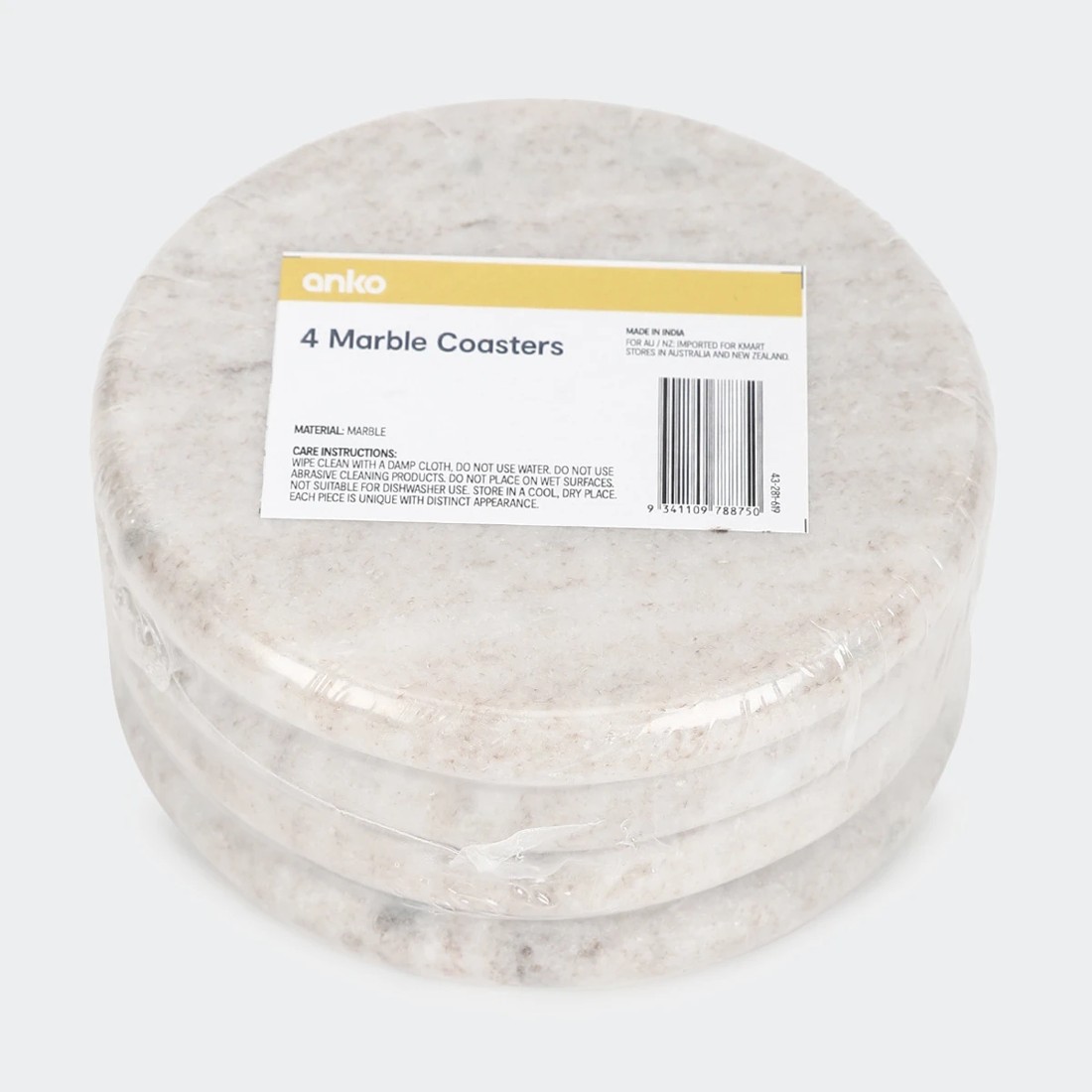 4 4 Pack Marble Coasters, 4 of 4