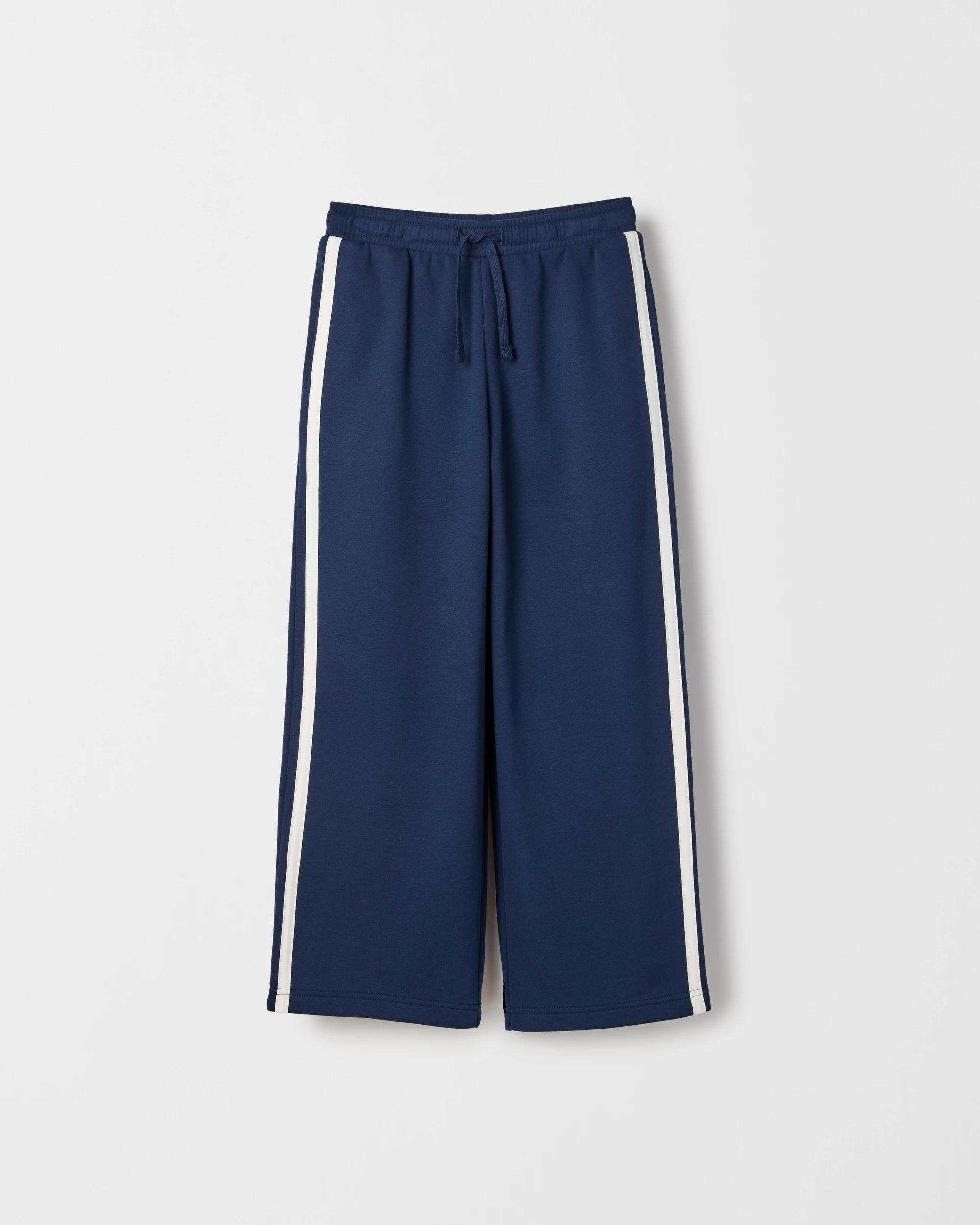 1 Target Kids Australian Cotton Blend Full Length Trackpants NAVY, 1 of 1