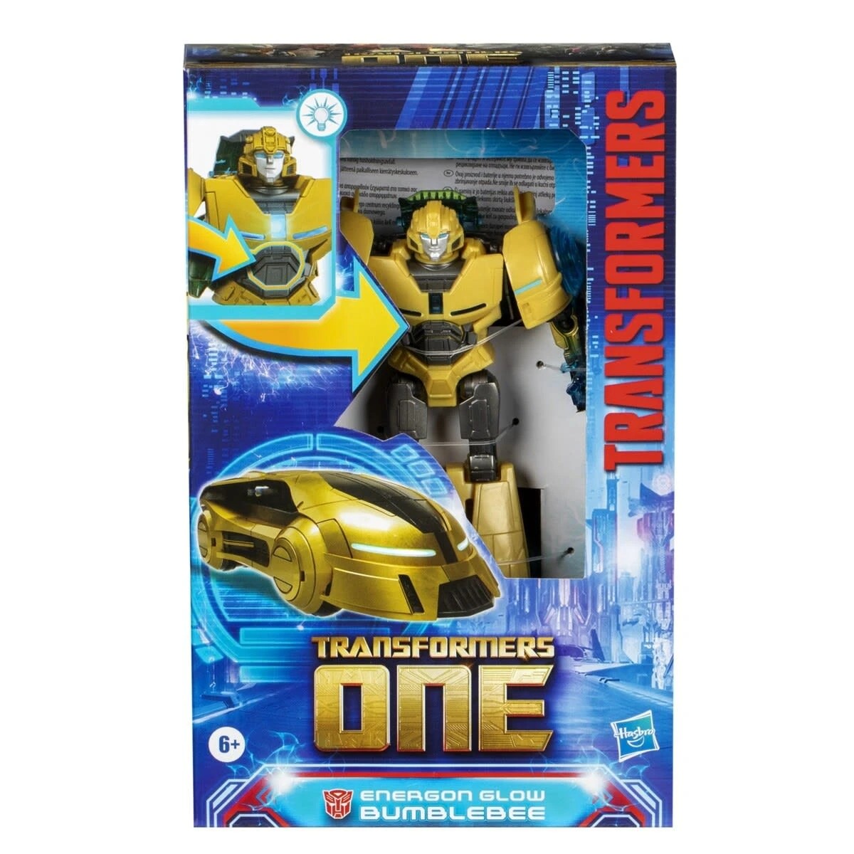 1 15cm Transformers One Energon Glow Bumblebee Action Figure, 1 of 5