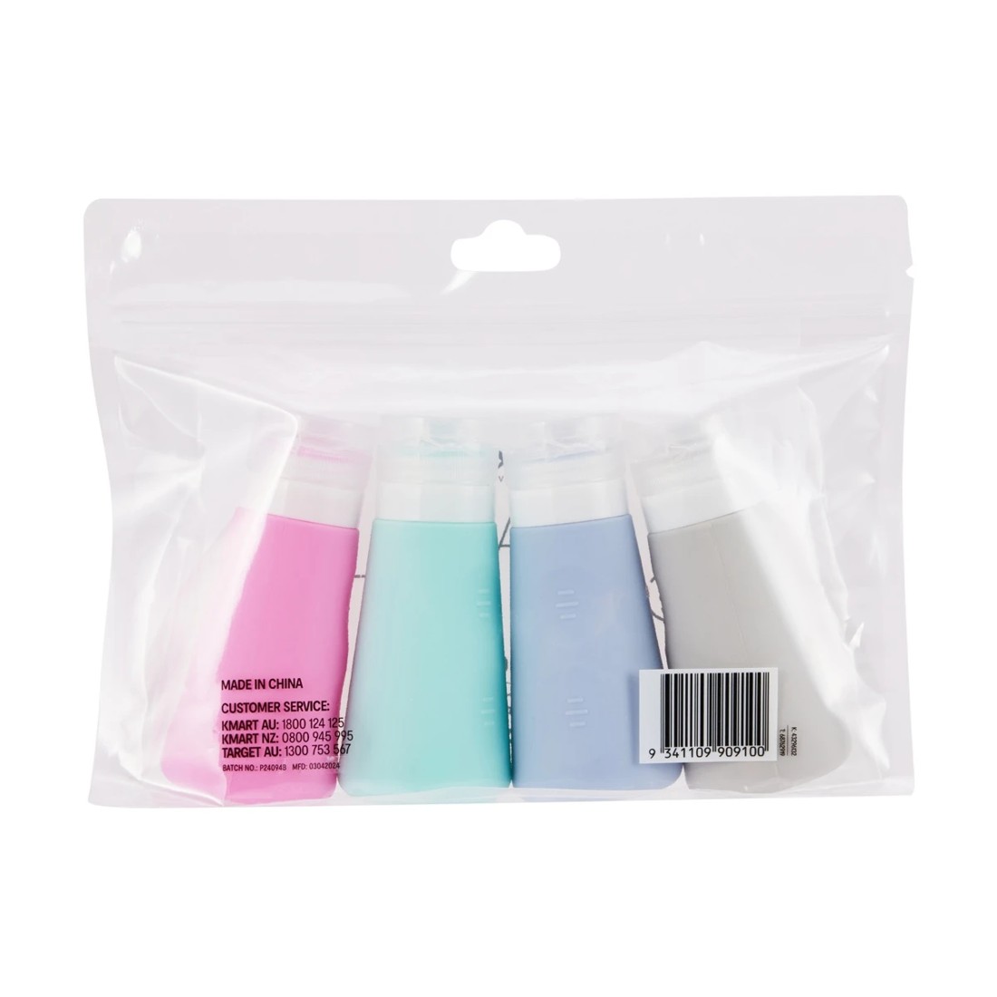 9 4 Pack Travel Solutions Silicone Bottles, 9 of 9